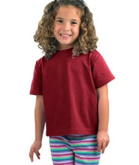 3301J Rabbit Skins Juvenile Cotton T-Shirt Garnet