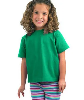 3301J Rabbit Skins Juvenile Cotton T-Shirt Kelly