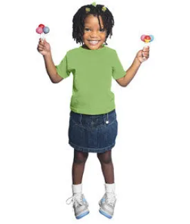 3301T Rabbit Skins Toddler Cotton T-Shirt Grass