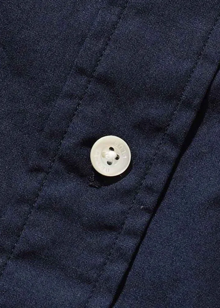 Beams Plus Button Down Navy Shirt