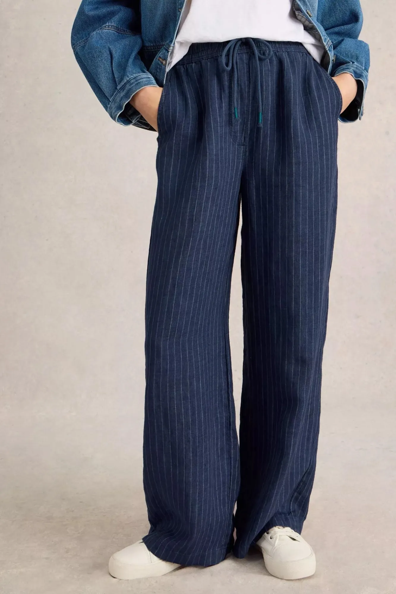 Belle Linen WIde Leg Trouser