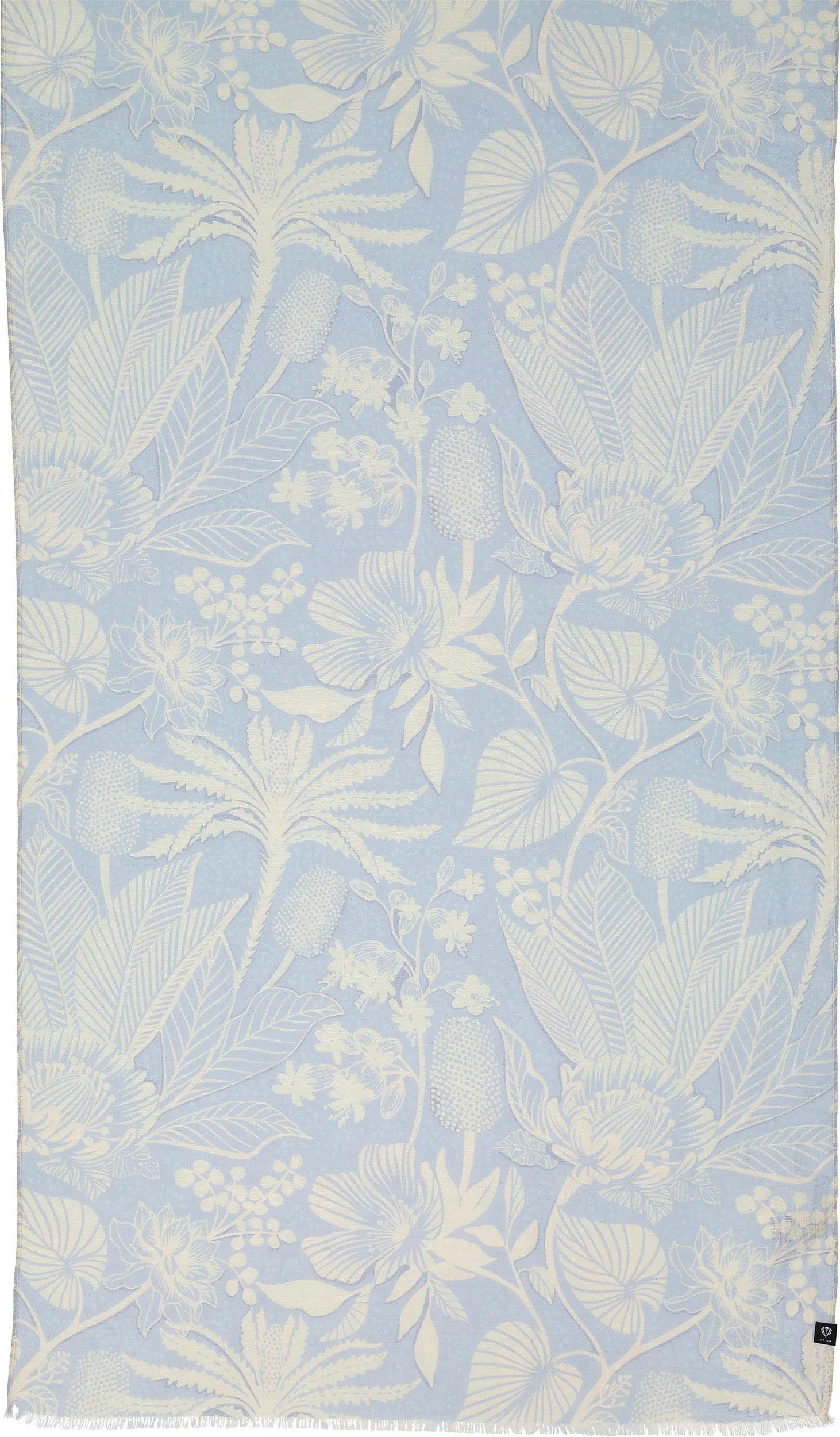 Botanical Garden Hemp Cotton Scarf
