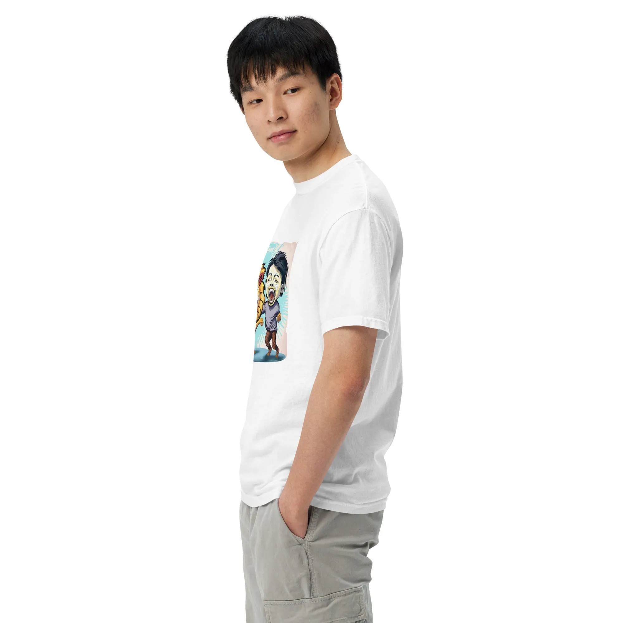 Breathable Heavy Tee: Garment-Dyed Comfort, All Genders
