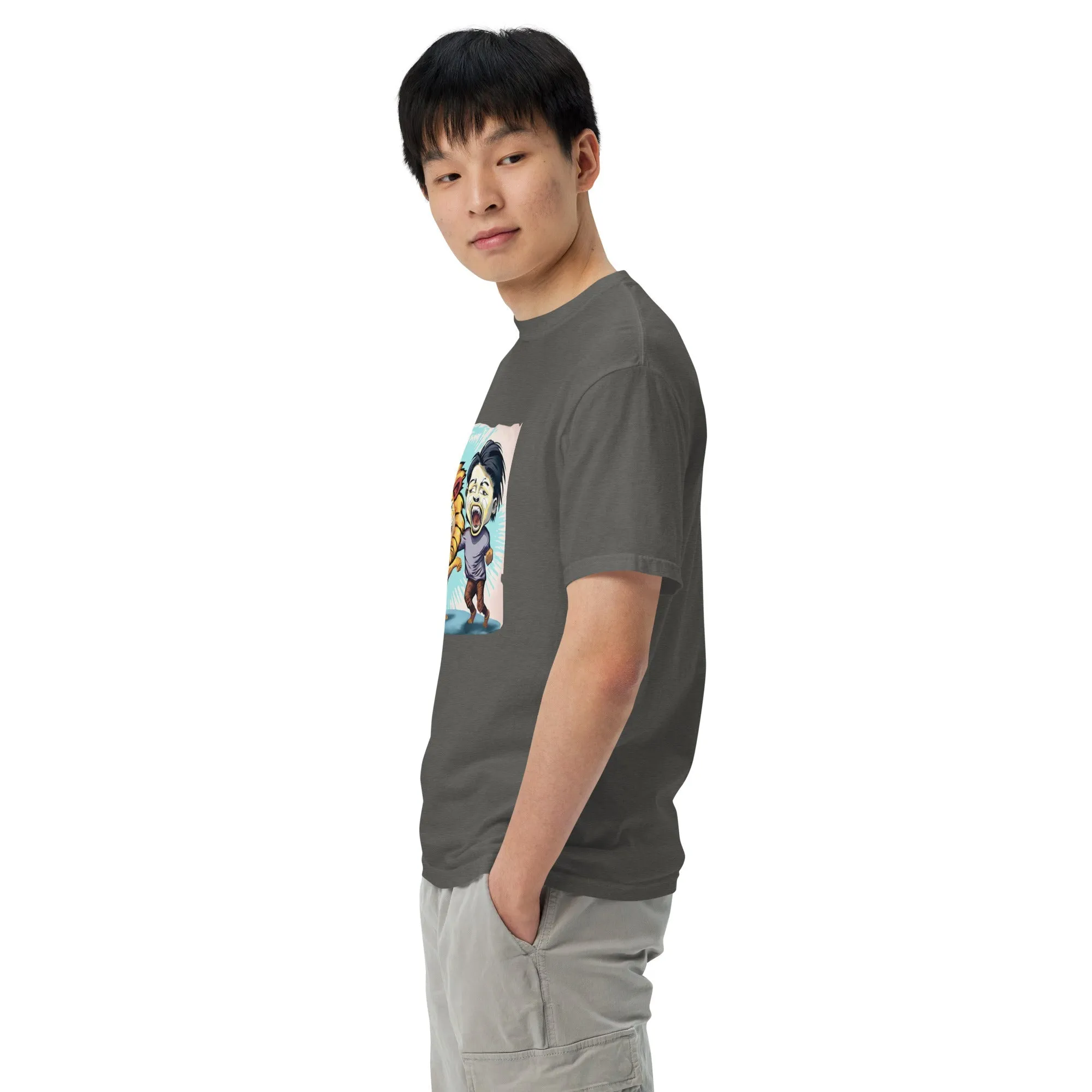 Breathable Heavy Tee: Garment-Dyed Comfort, All Genders
