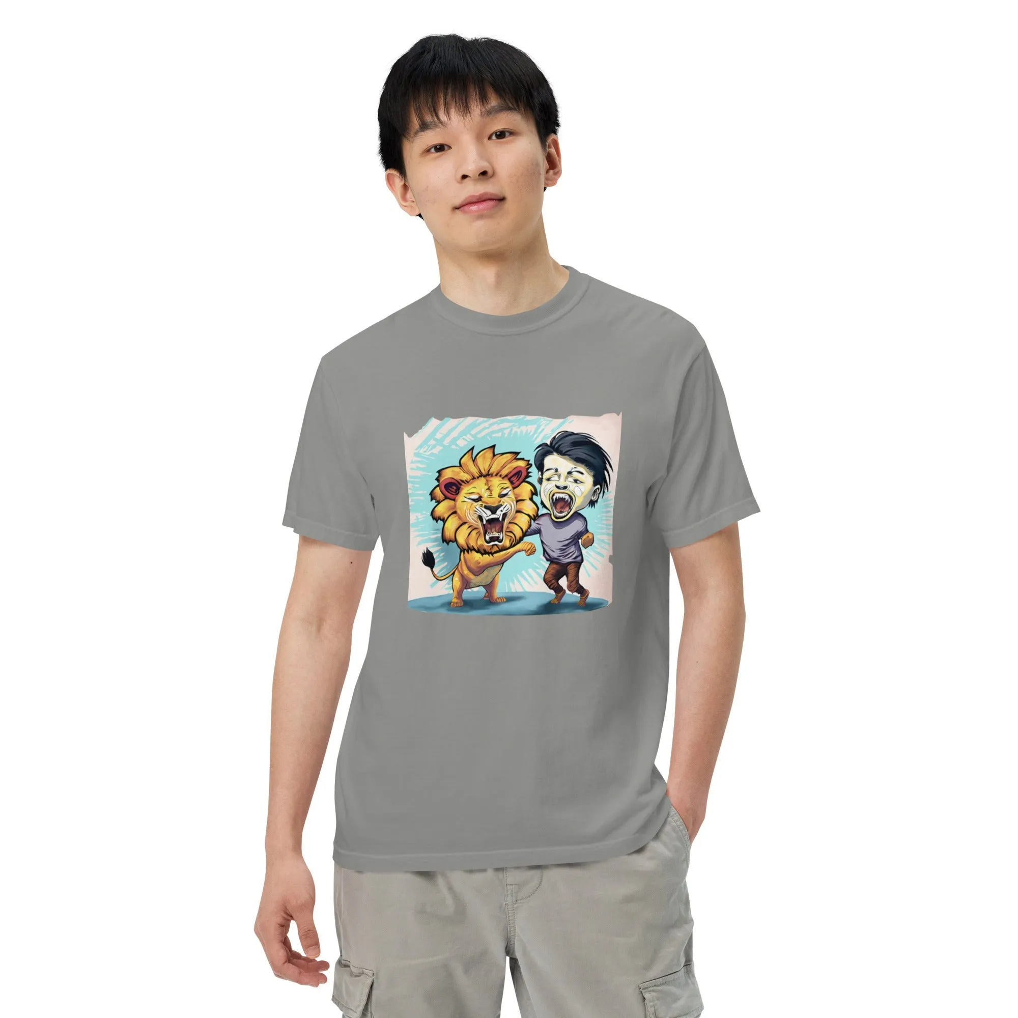 Breathable Heavy Tee: Garment-Dyed Comfort, All Genders