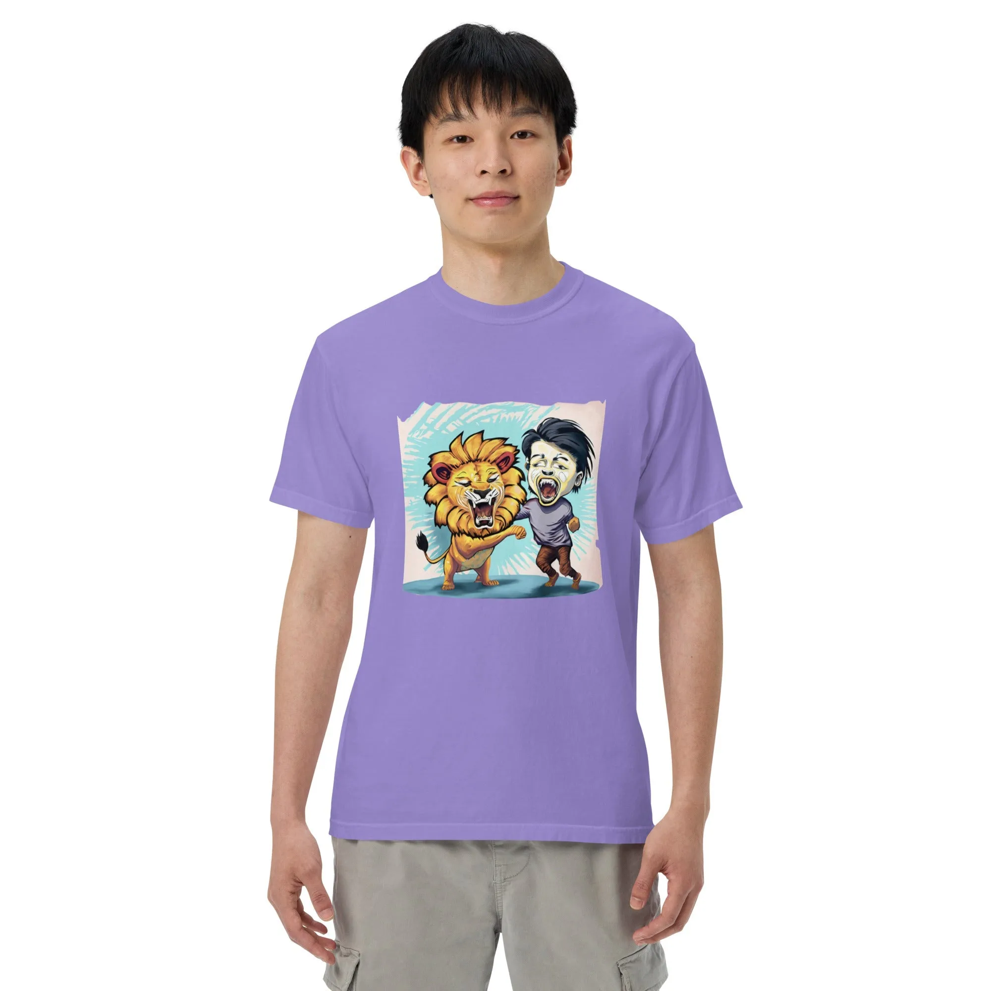 Breathable Heavy Tee: Garment-Dyed Comfort, All Genders