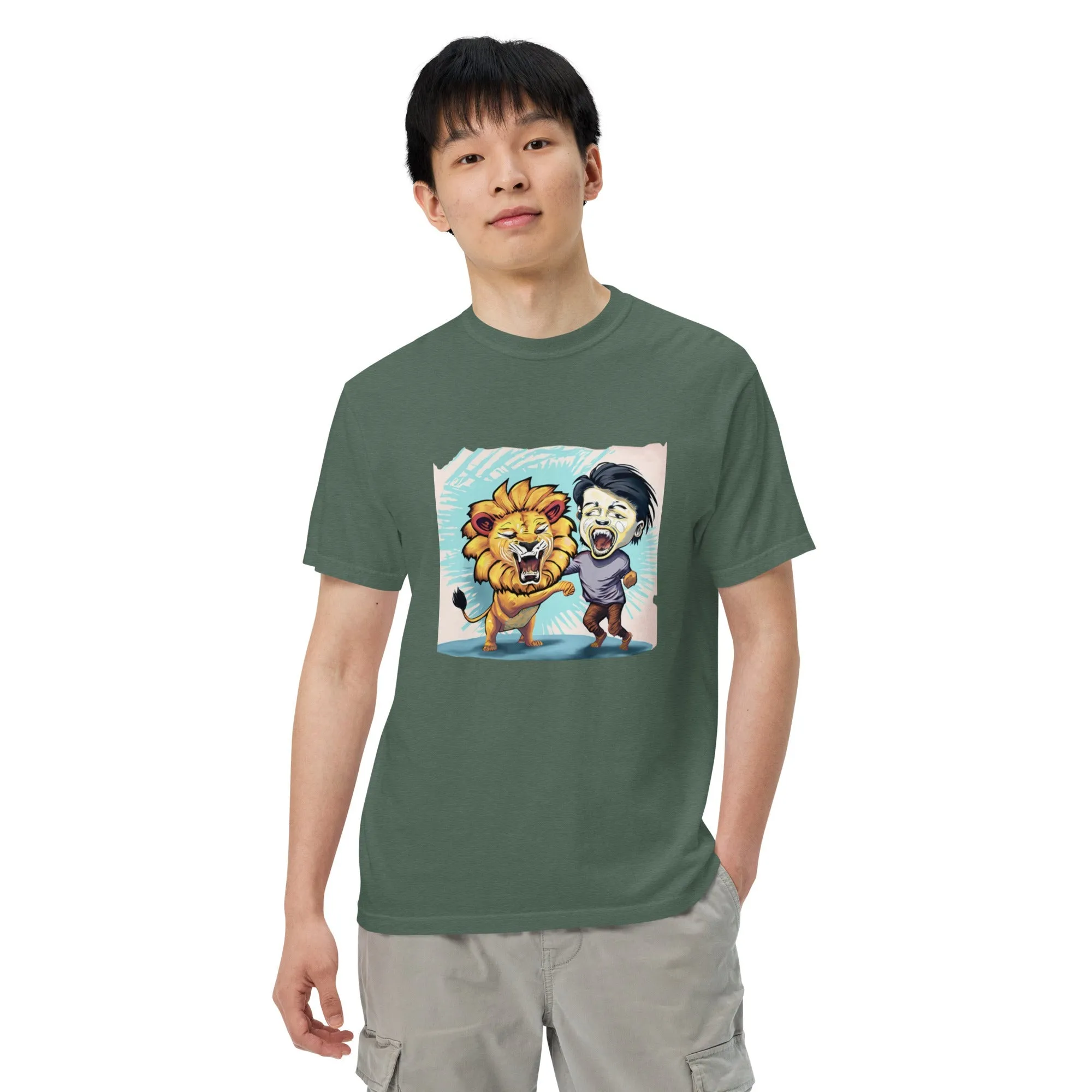 Breathable Heavy Tee: Garment-Dyed Comfort, All Genders