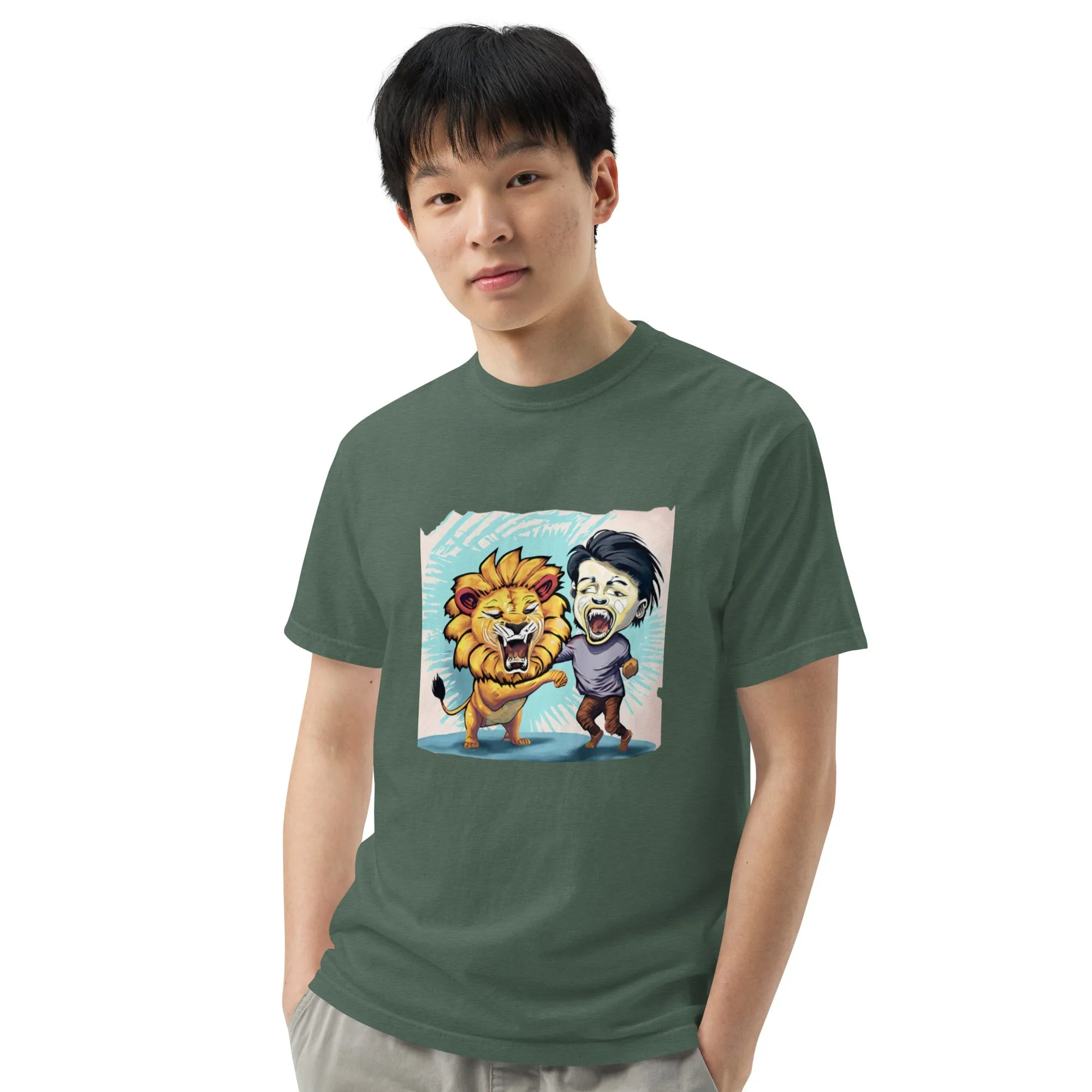 Breathable Heavy Tee: Garment-Dyed Comfort, All Genders