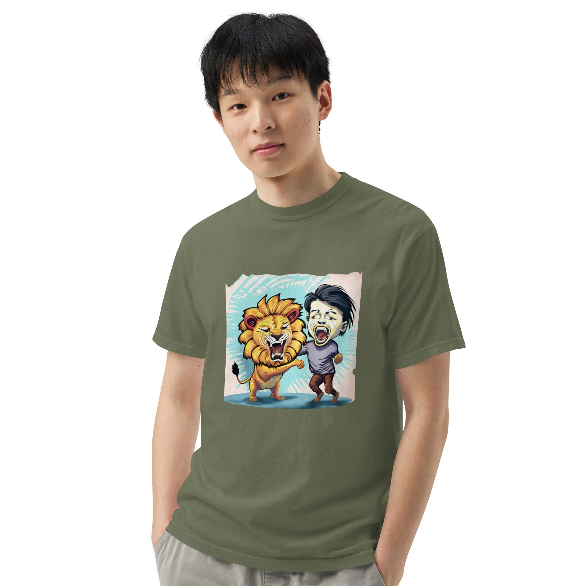 Breathable Heavy Tee: Garment-Dyed Comfort, All Genders