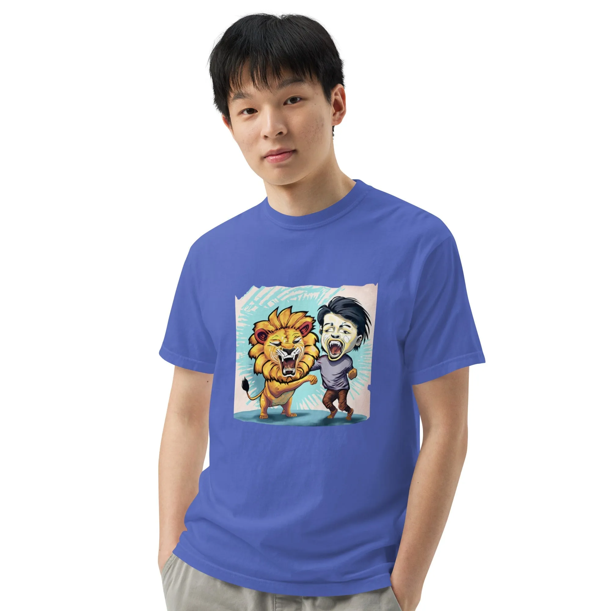 Breathable Heavy Tee: Garment-Dyed Comfort, All Genders