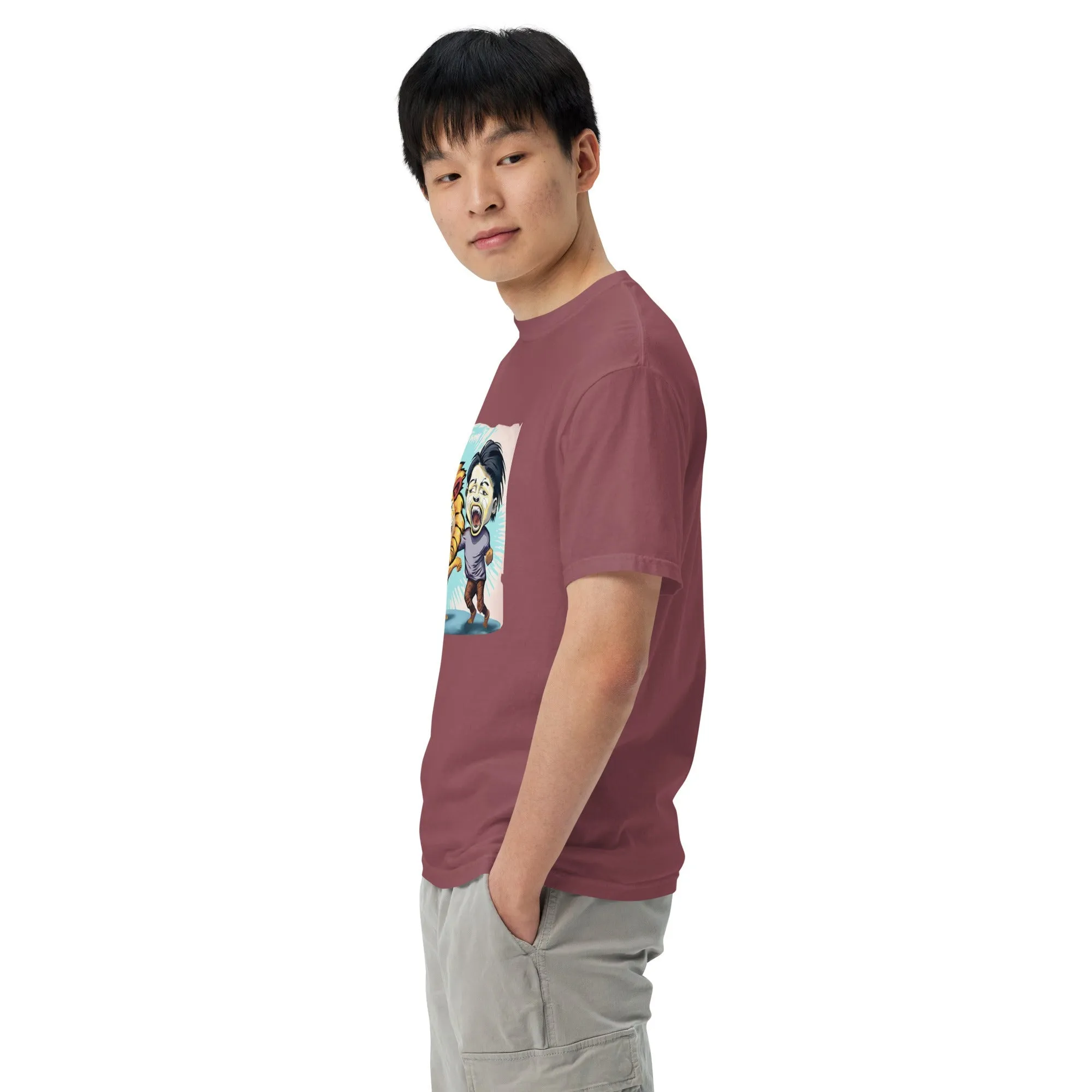 Breathable Heavy Tee: Garment-Dyed Comfort, All Genders