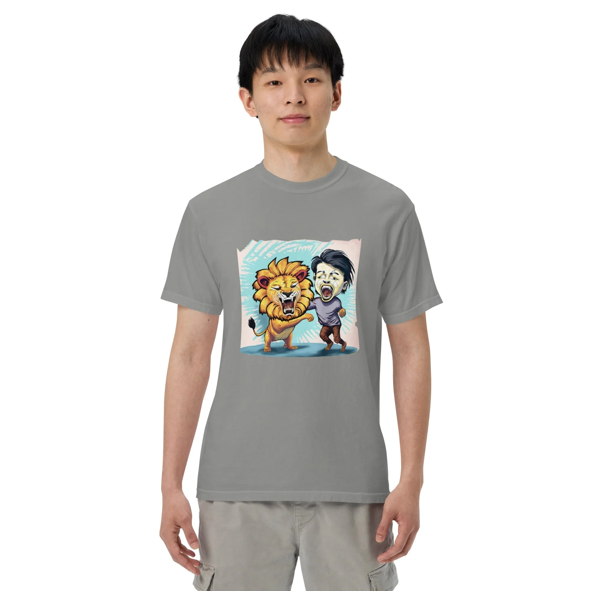 Breathable Heavy Tee: Garment-Dyed Comfort, All Genders