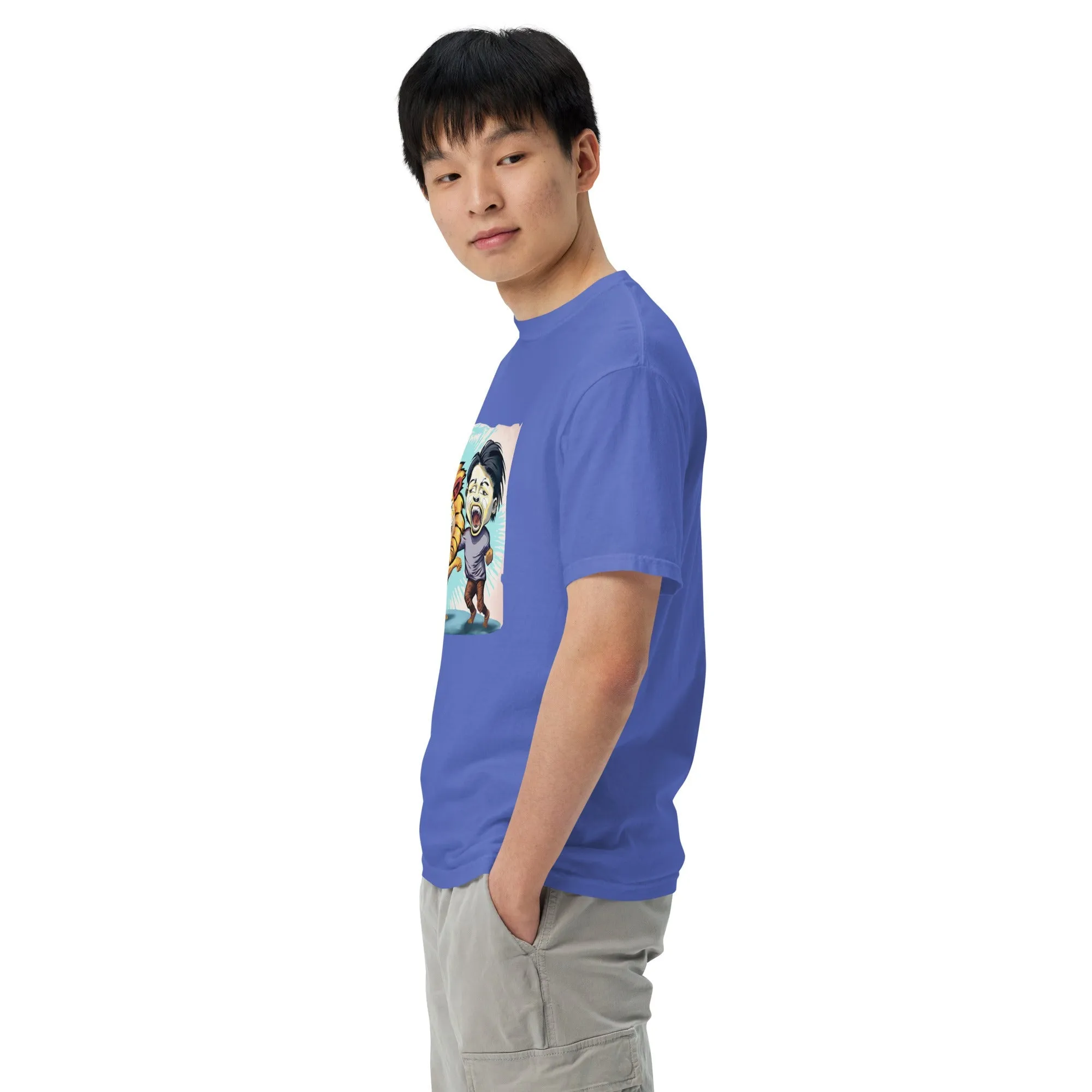 Breathable Heavy Tee: Garment-Dyed Comfort, All Genders