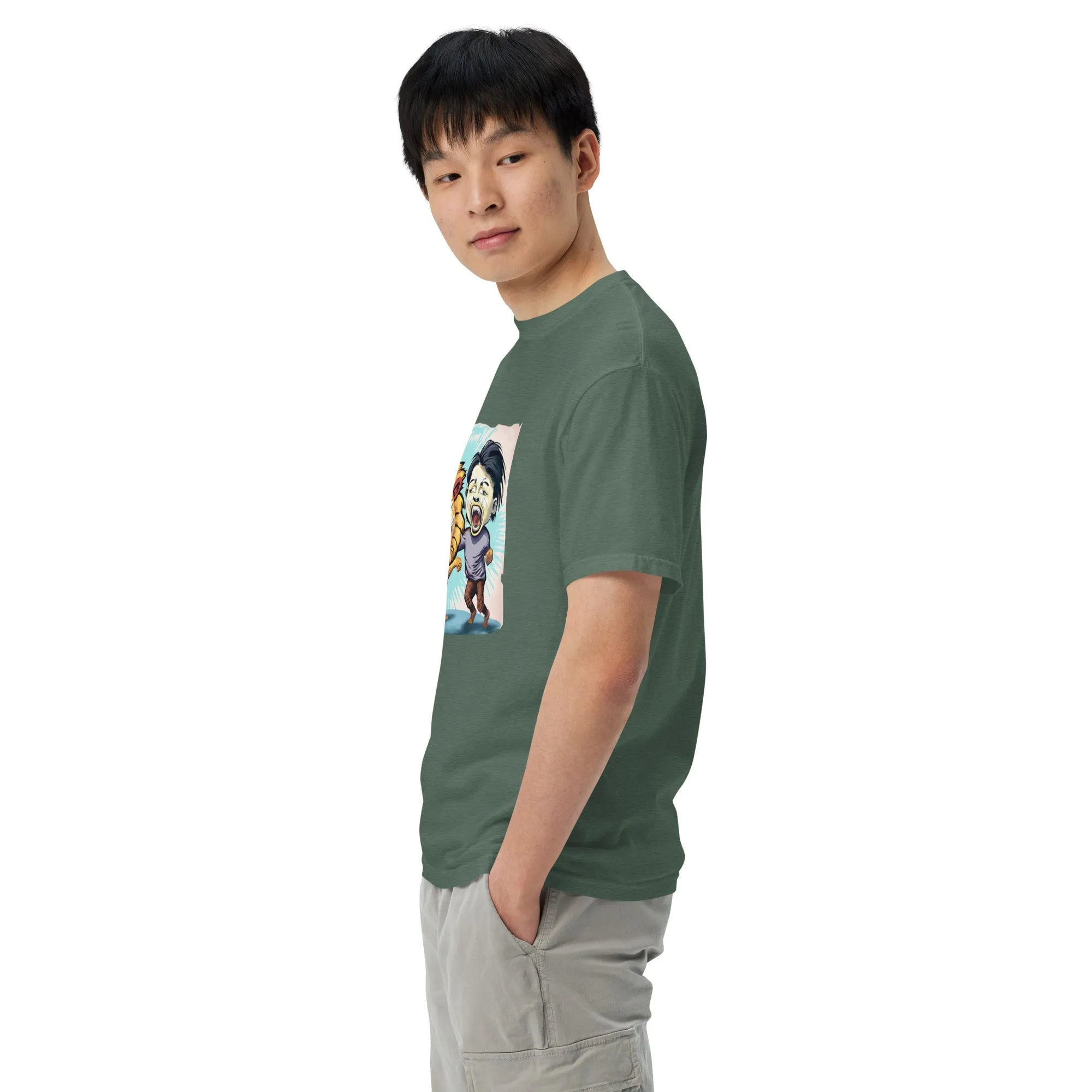 Breathable Heavy Tee: Garment-Dyed Comfort, All Genders