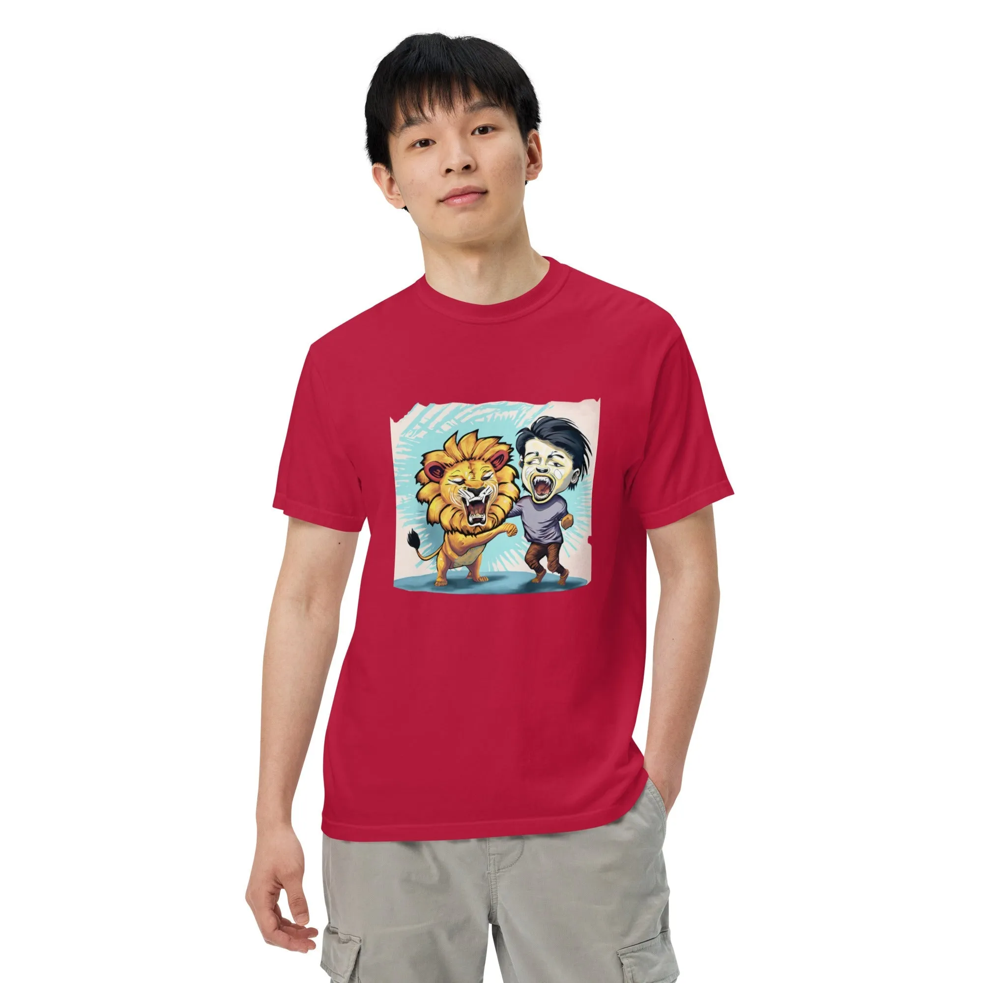 Breathable Heavy Tee: Garment-Dyed Comfort, All Genders