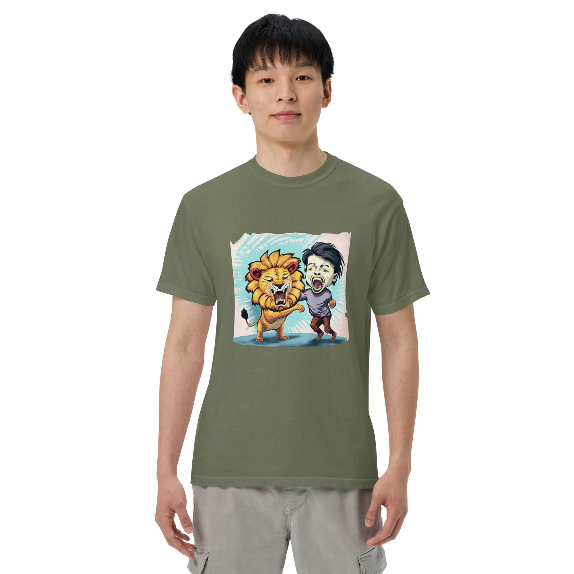 Breathable Heavy Tee: Garment-Dyed Comfort, All Genders