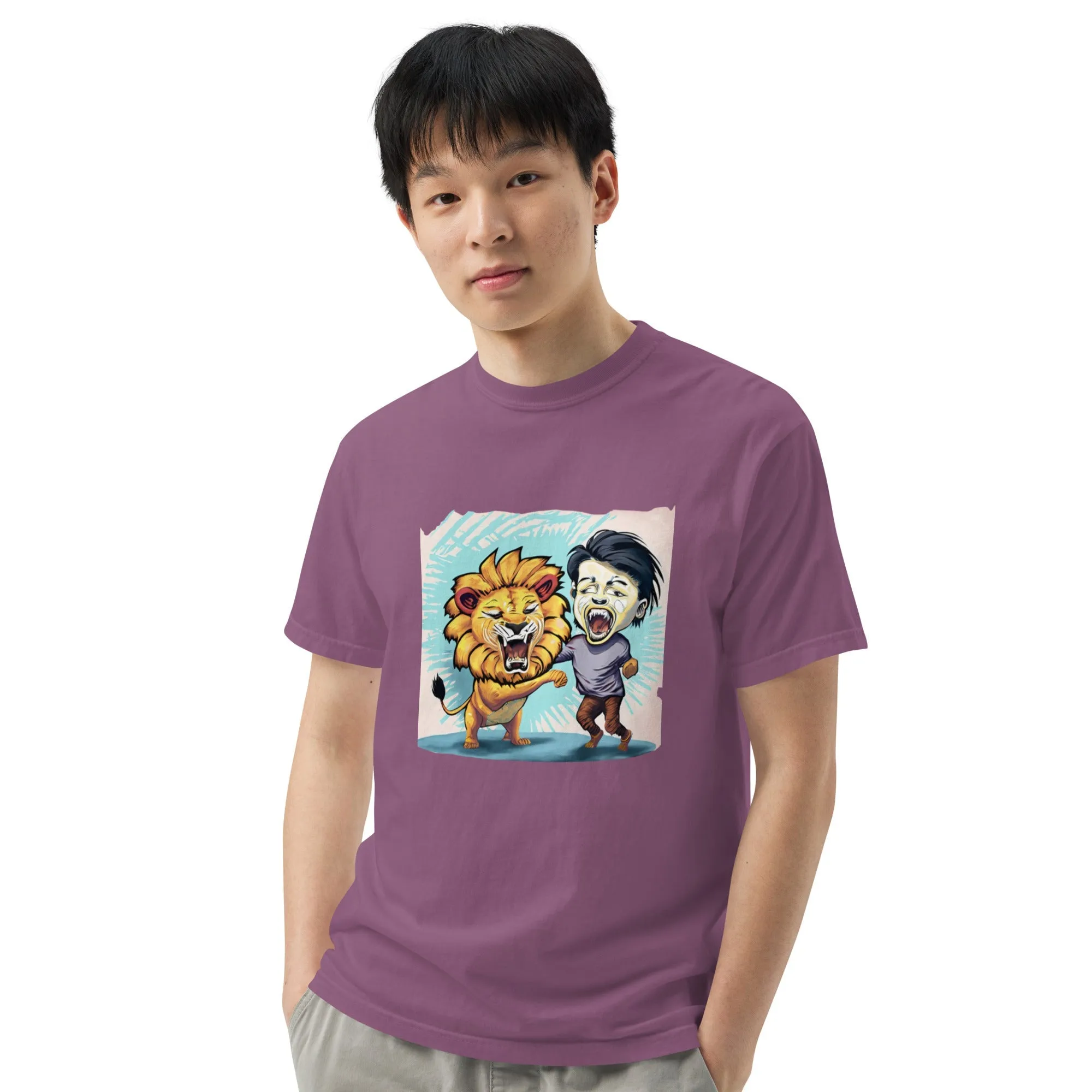 Breathable Heavy Tee: Garment-Dyed Comfort, All Genders