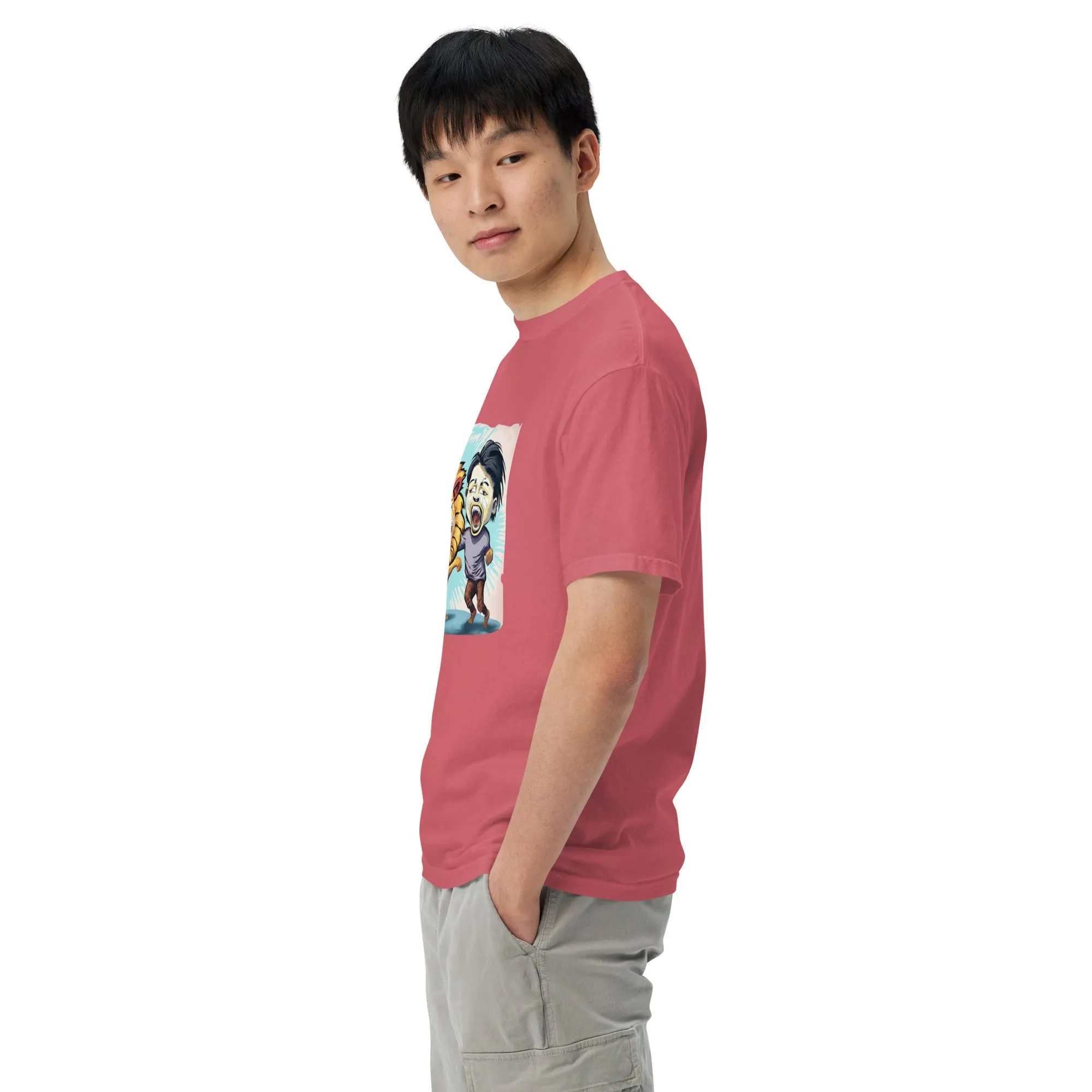 Breathable Heavy Tee: Garment-Dyed Comfort, All Genders