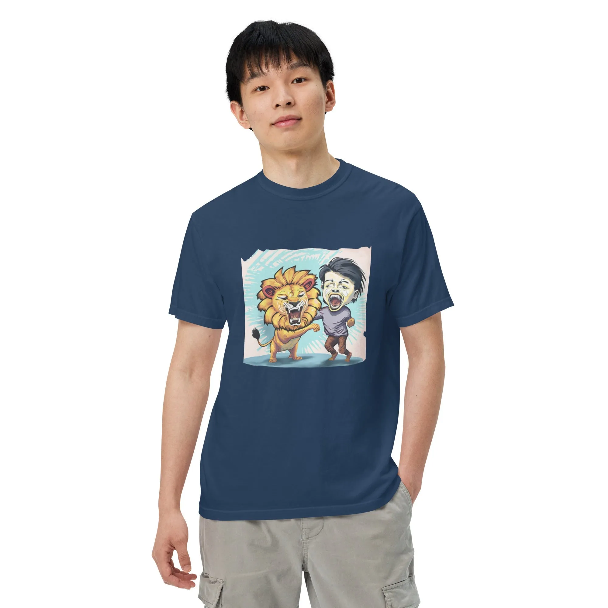 Breathable Heavy Tee: Garment-Dyed Comfort, All Genders