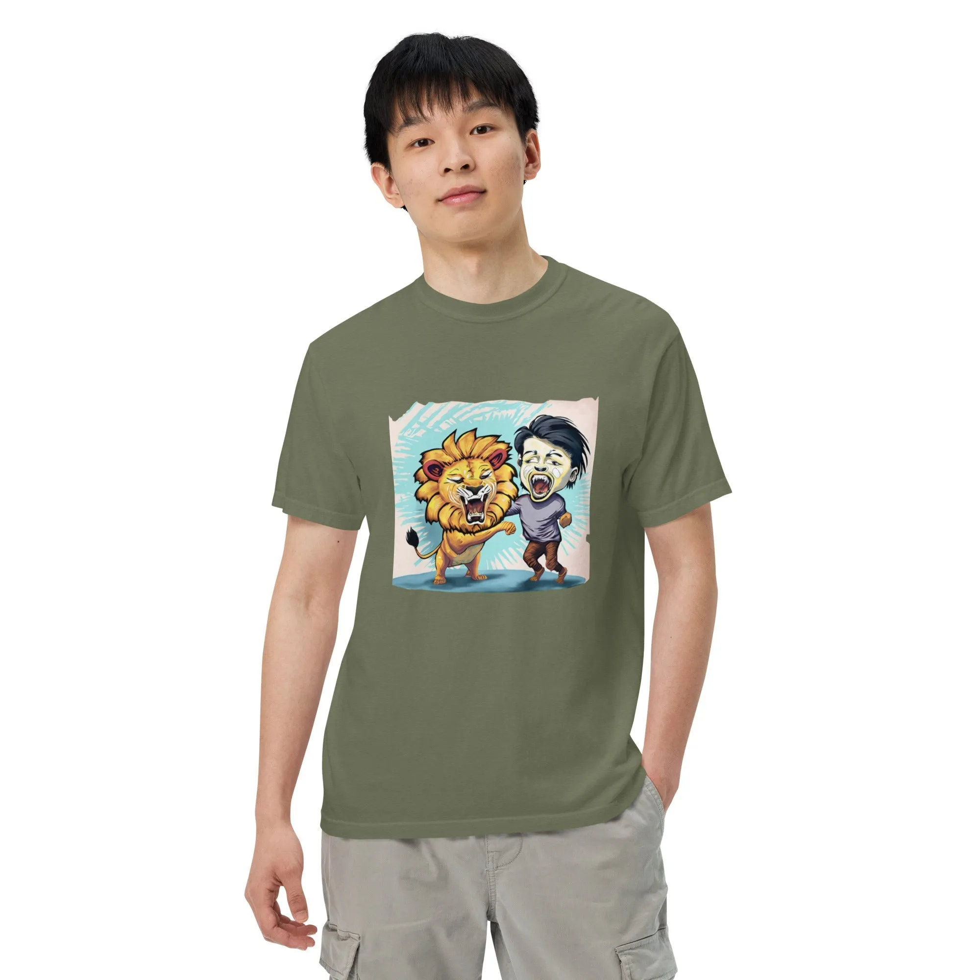 Breathable Heavy Tee: Garment-Dyed Comfort, All Genders