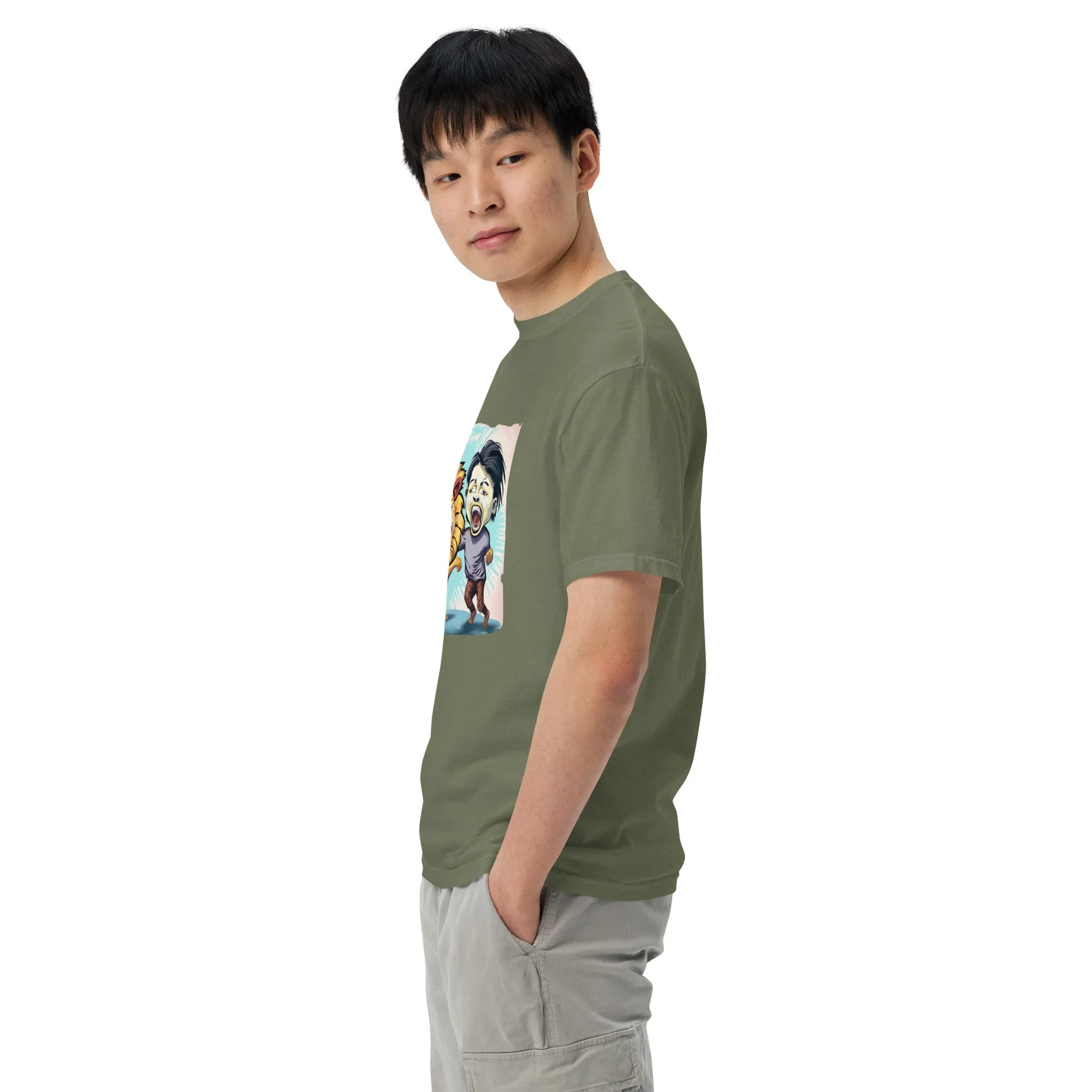 Breathable Heavy Tee: Garment-Dyed Comfort, All Genders