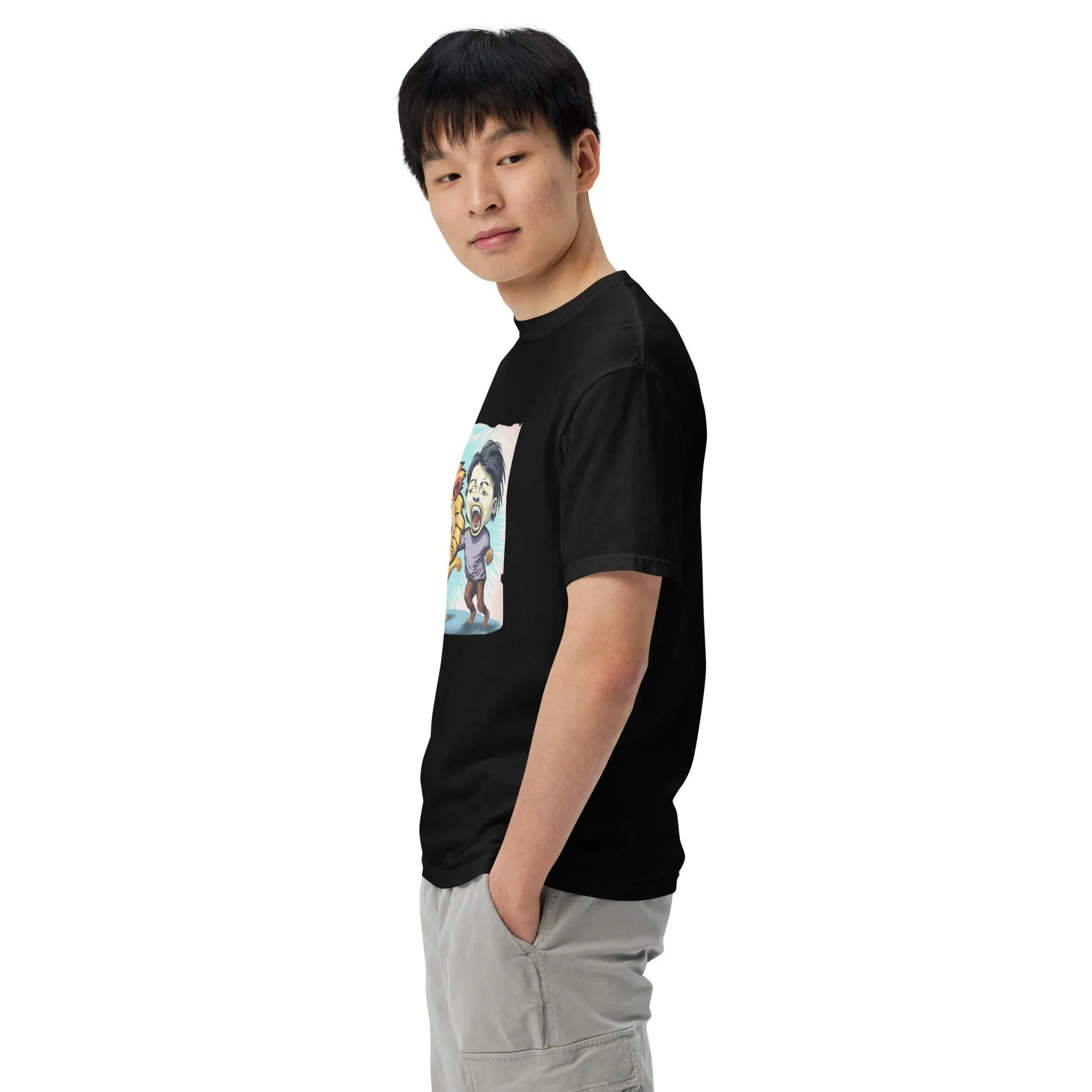 Breathable Heavy Tee: Garment-Dyed Comfort, All Genders