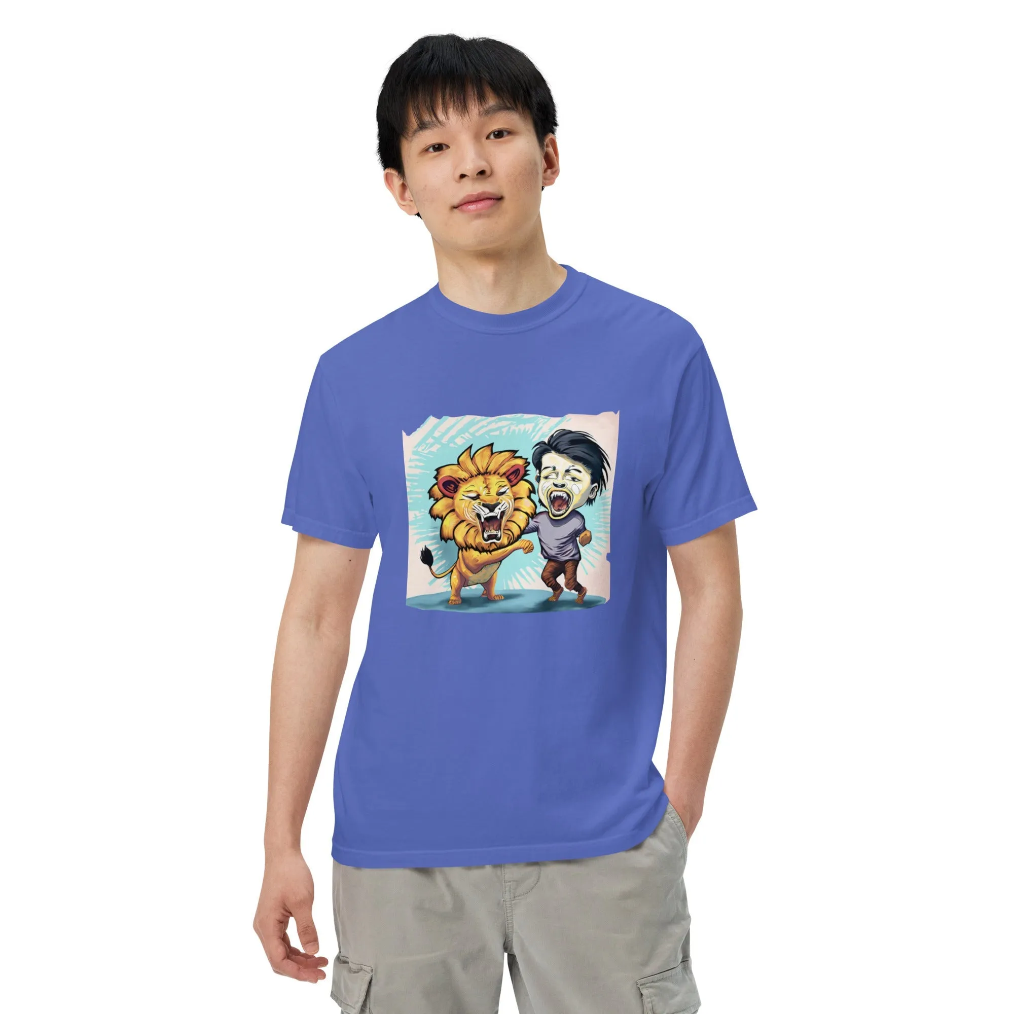 Breathable Heavy Tee: Garment-Dyed Comfort, All Genders