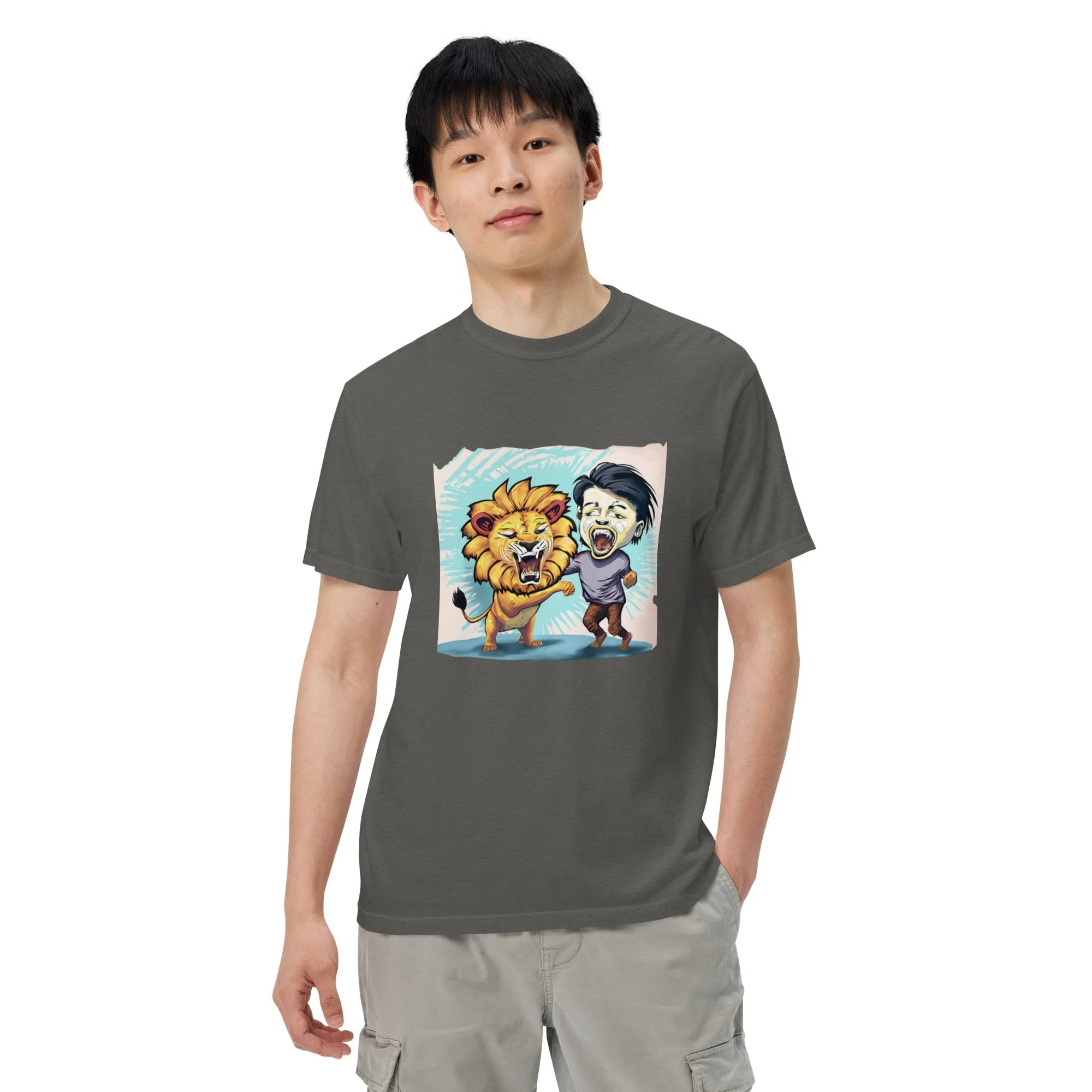 Breathable Heavy Tee: Garment-Dyed Comfort, All Genders