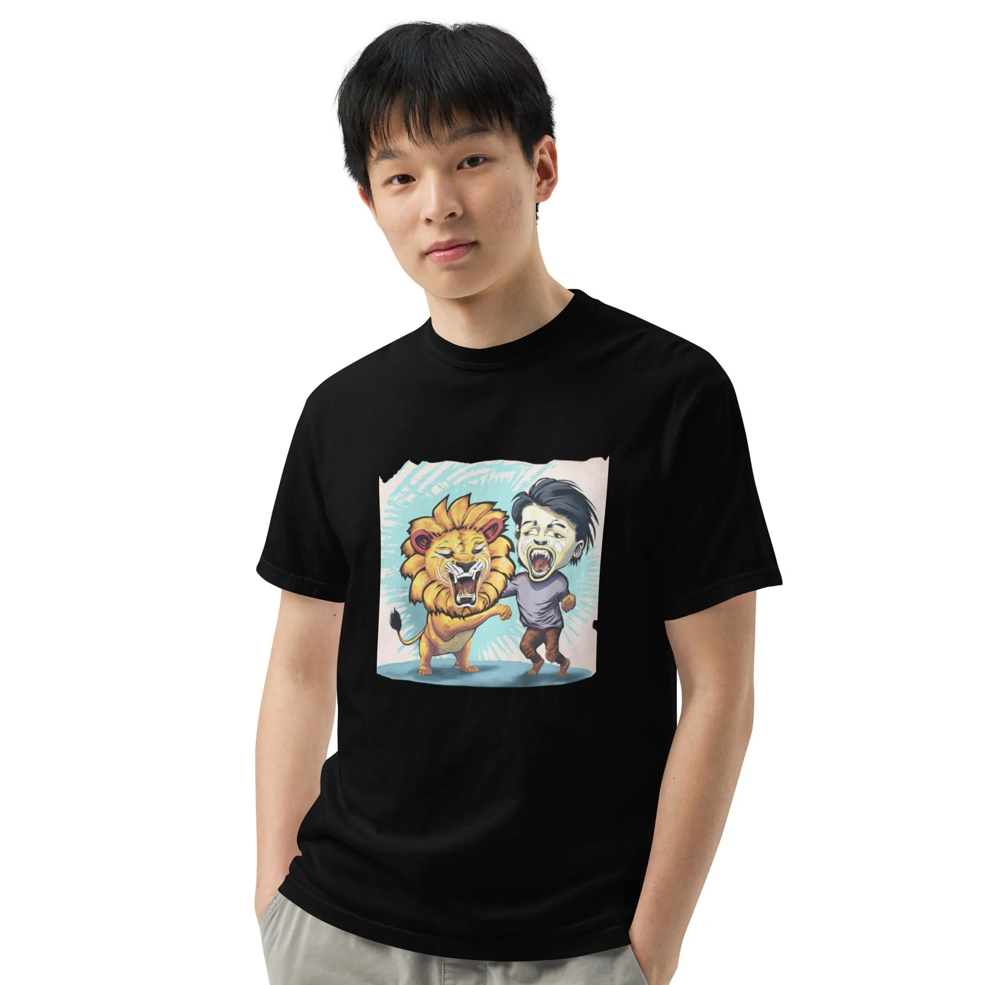 Breathable Heavy Tee: Garment-Dyed Comfort, All Genders