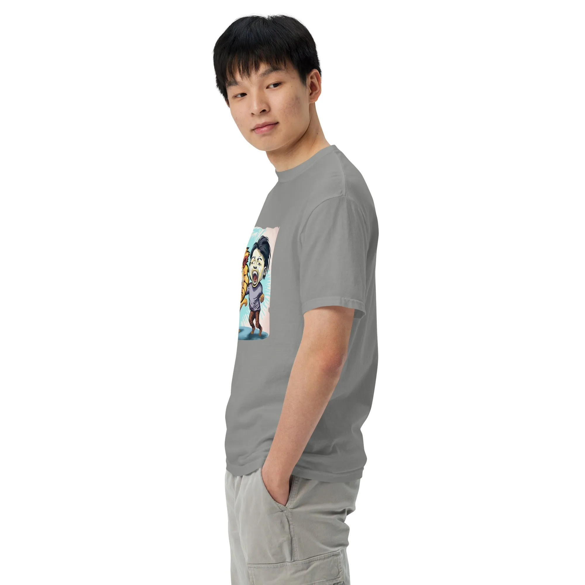 Breathable Heavy Tee: Garment-Dyed Comfort, All Genders