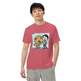Breathable Heavy Tee: Garment-Dyed Comfort, All Genders