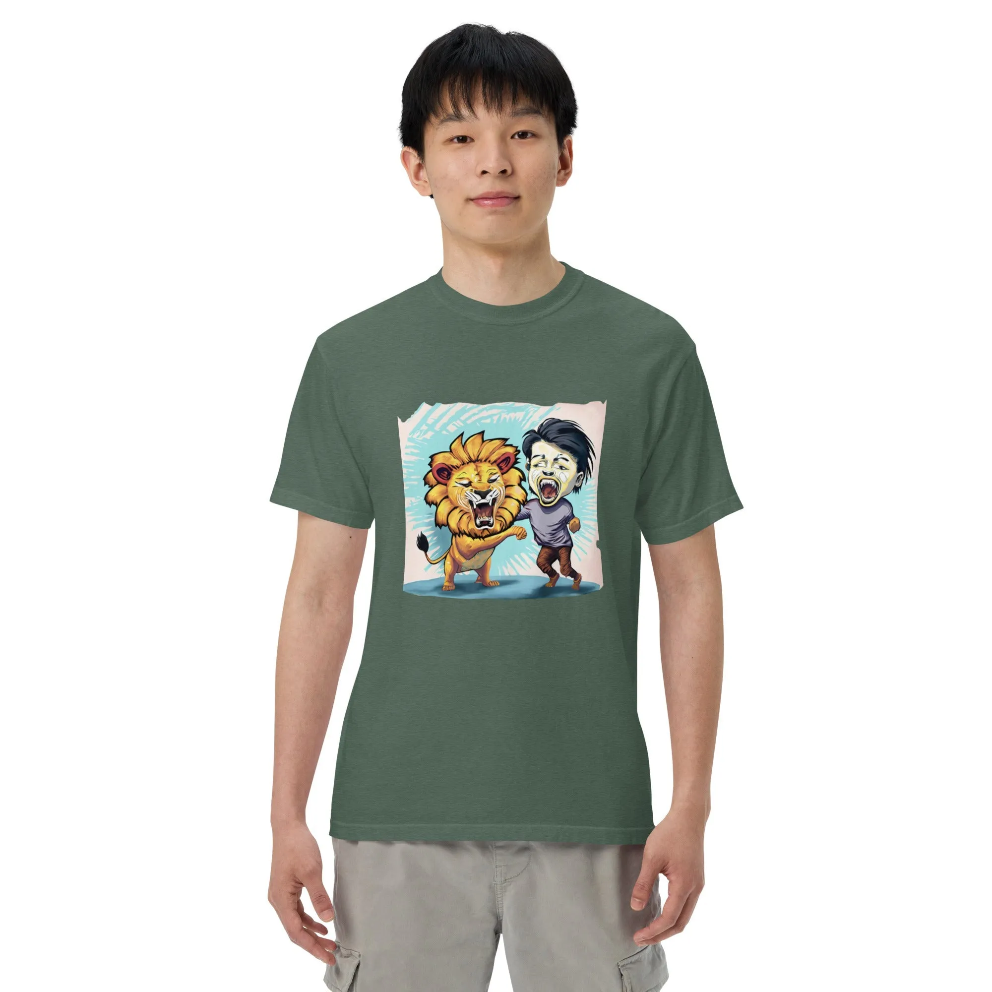 Breathable Heavy Tee: Garment-Dyed Comfort, All Genders