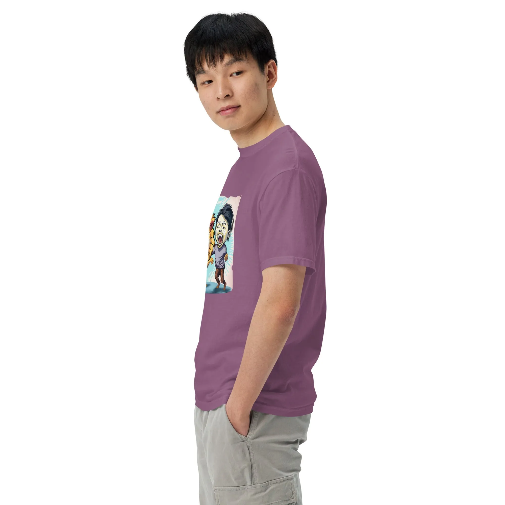 Breathable Heavy Tee: Garment-Dyed Comfort, All Genders