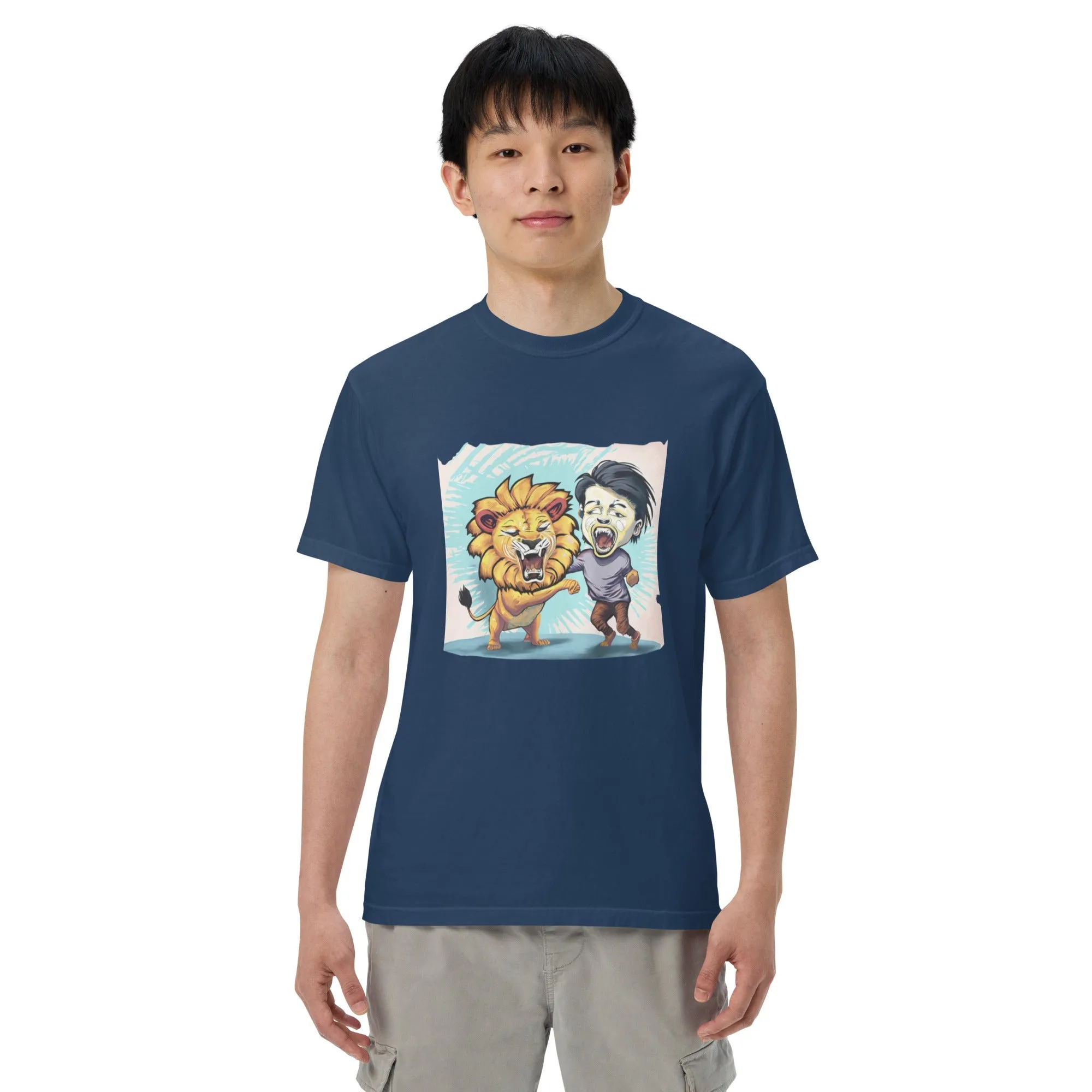 Breathable Heavy Tee: Garment-Dyed Comfort, All Genders