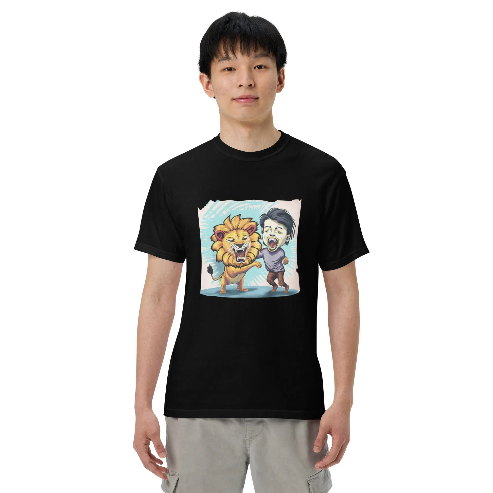 Breathable Heavy Tee: Garment-Dyed Comfort, All Genders