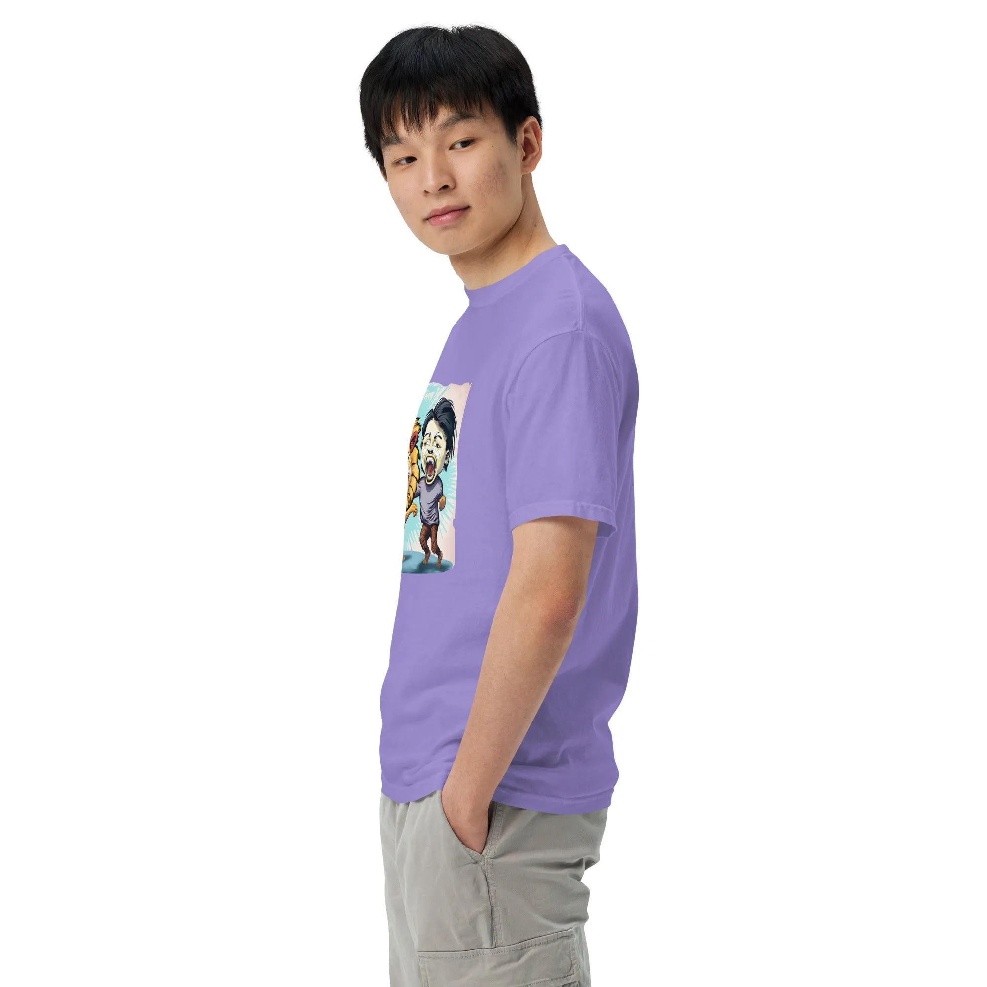 Breathable Heavy Tee: Garment-Dyed Comfort, All Genders