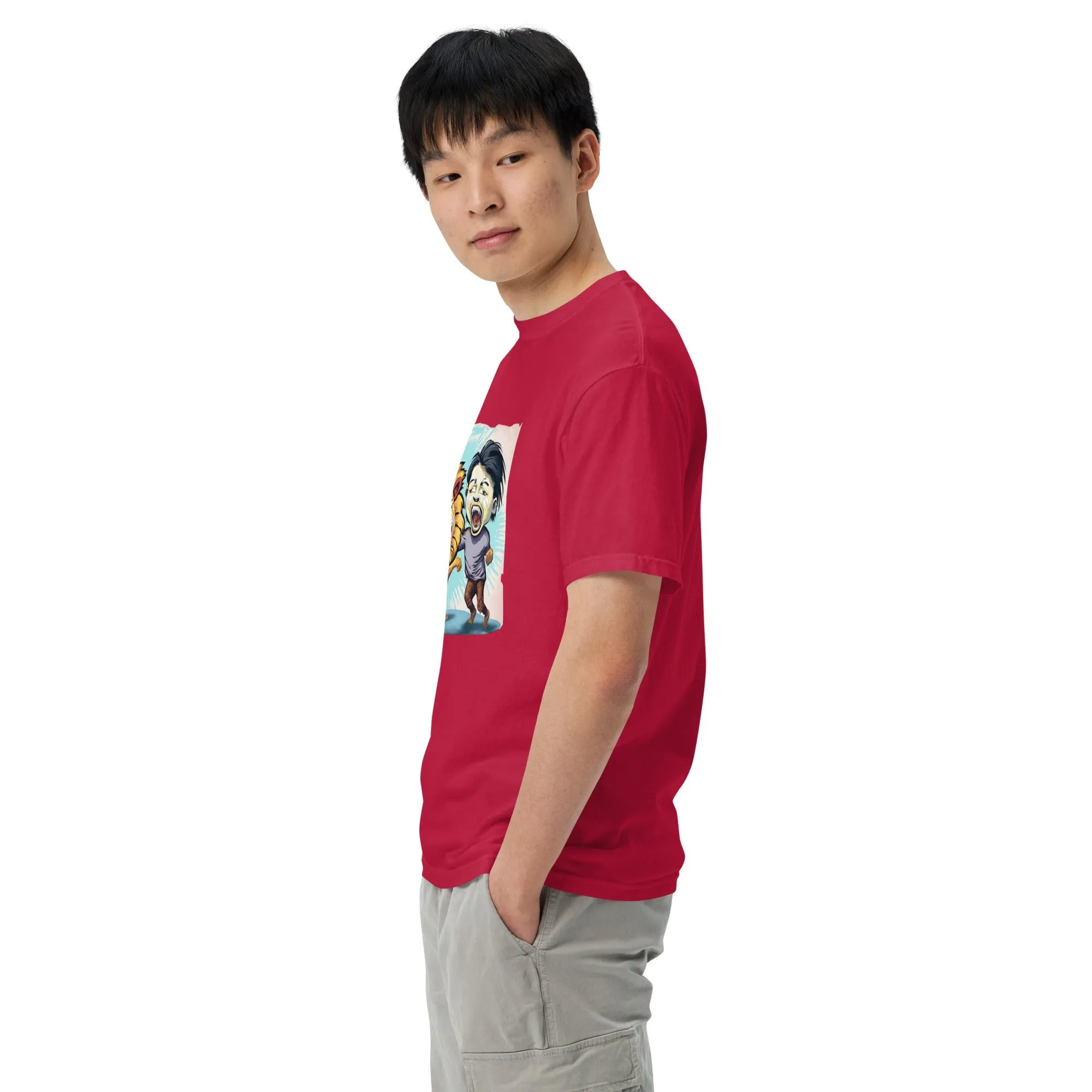 Breathable Heavy Tee: Garment-Dyed Comfort, All Genders