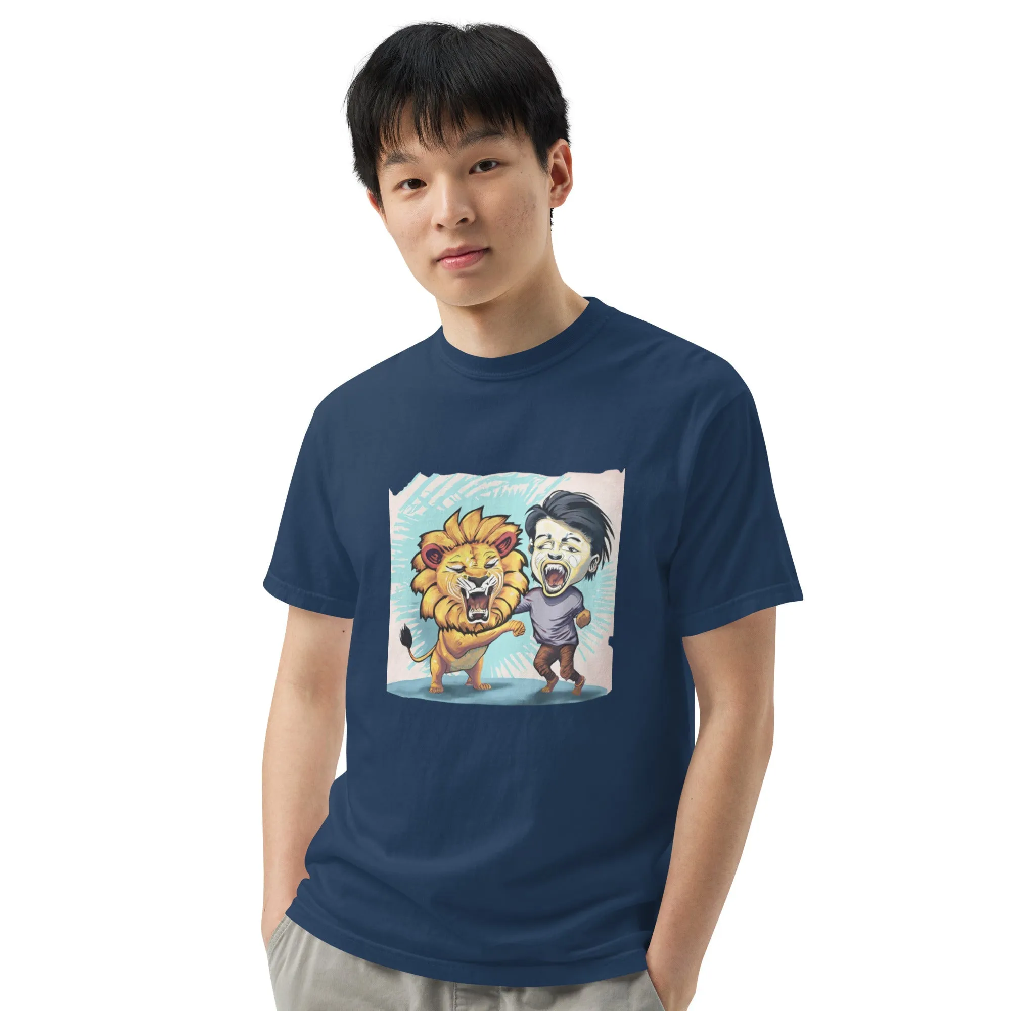 Breathable Heavy Tee: Garment-Dyed Comfort, All Genders
