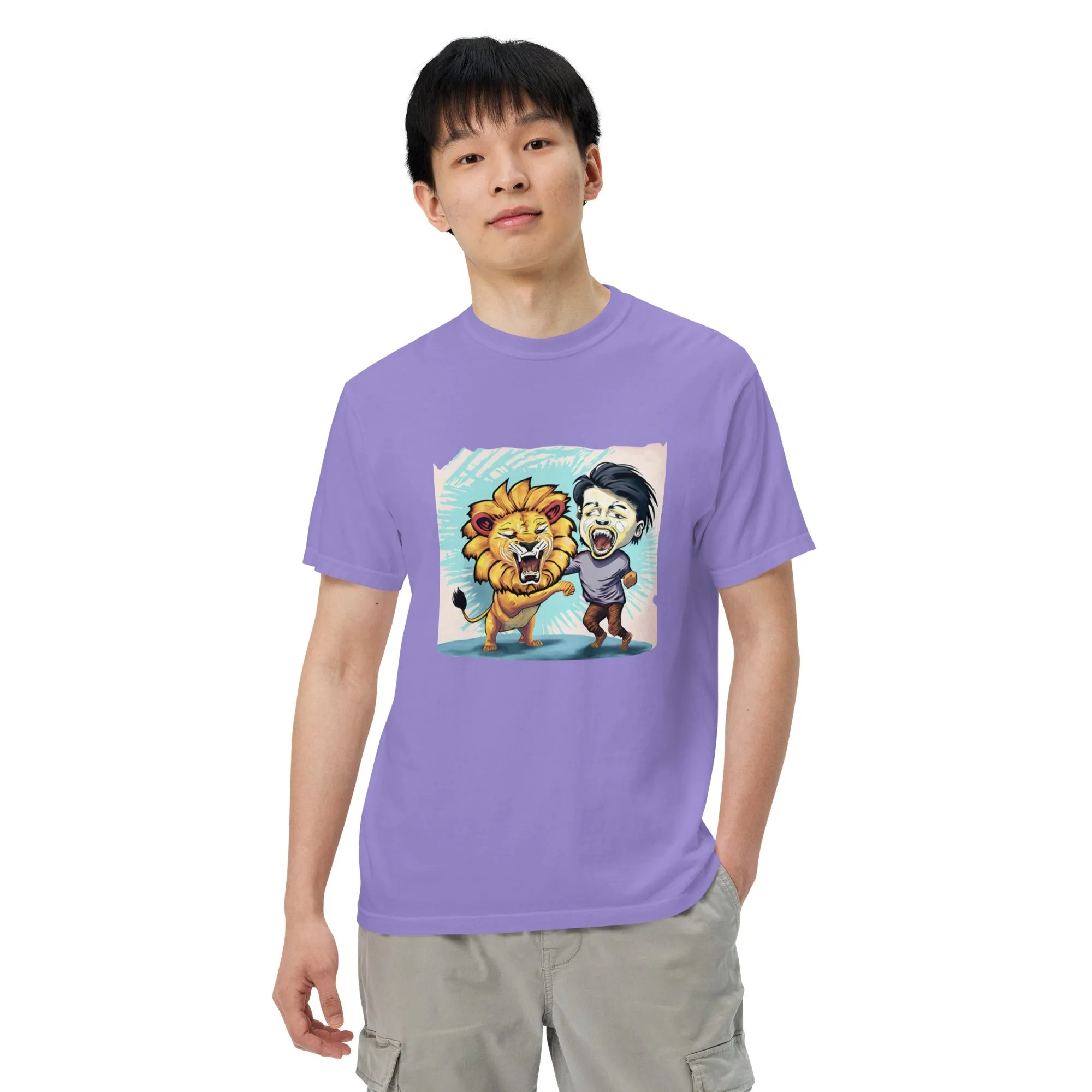 Breathable Heavy Tee: Garment-Dyed Comfort, All Genders