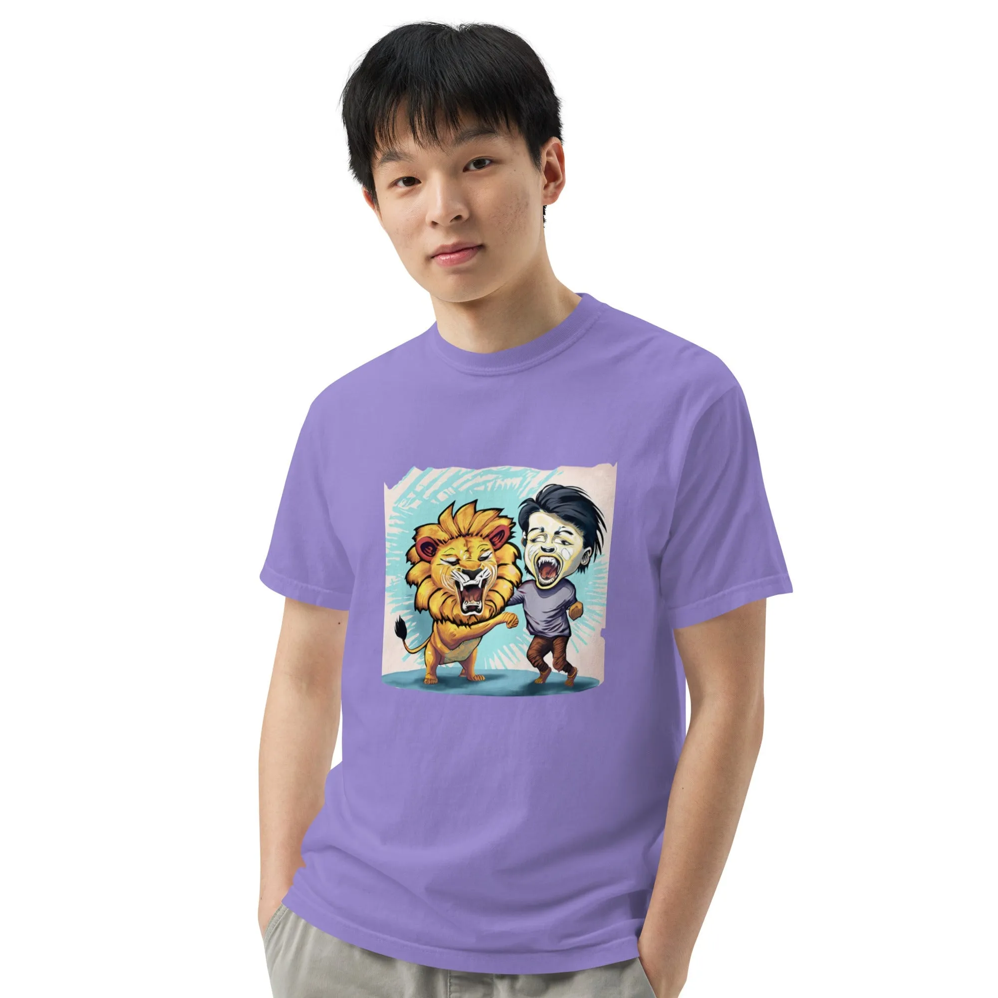 Breathable Heavy Tee: Garment-Dyed Comfort, All Genders