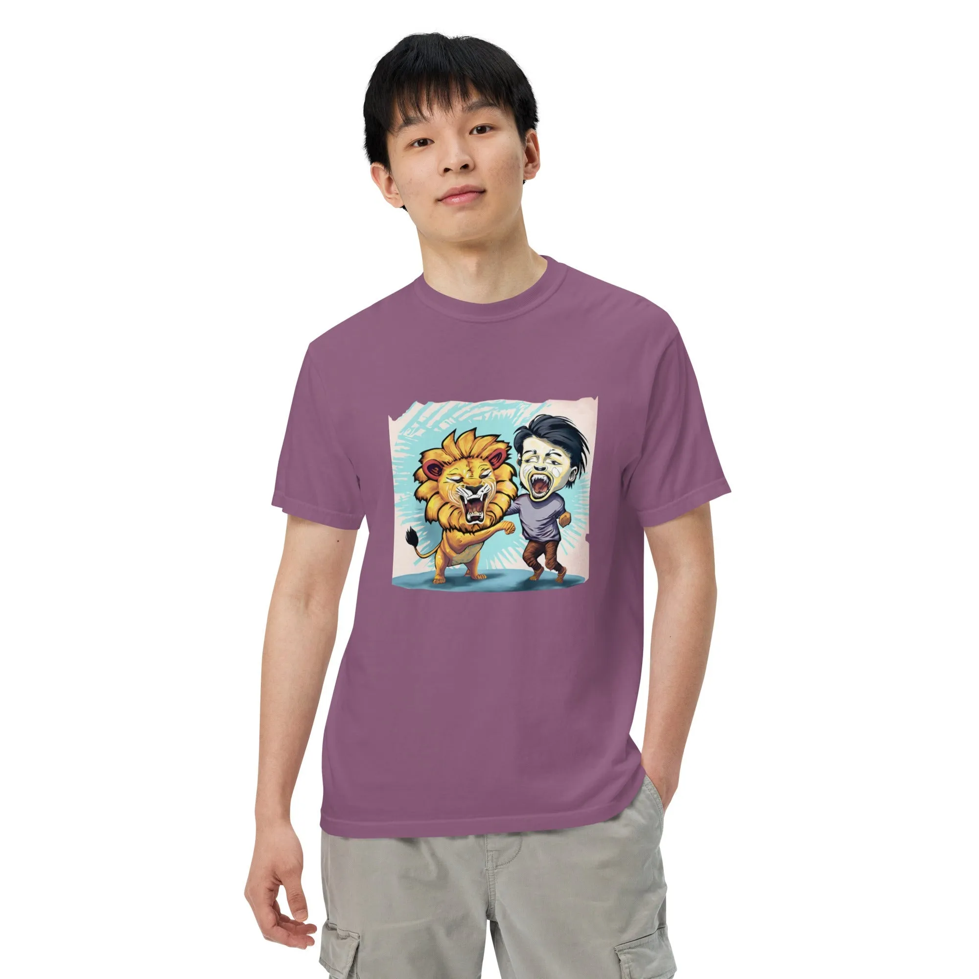 Breathable Heavy Tee: Garment-Dyed Comfort, All Genders