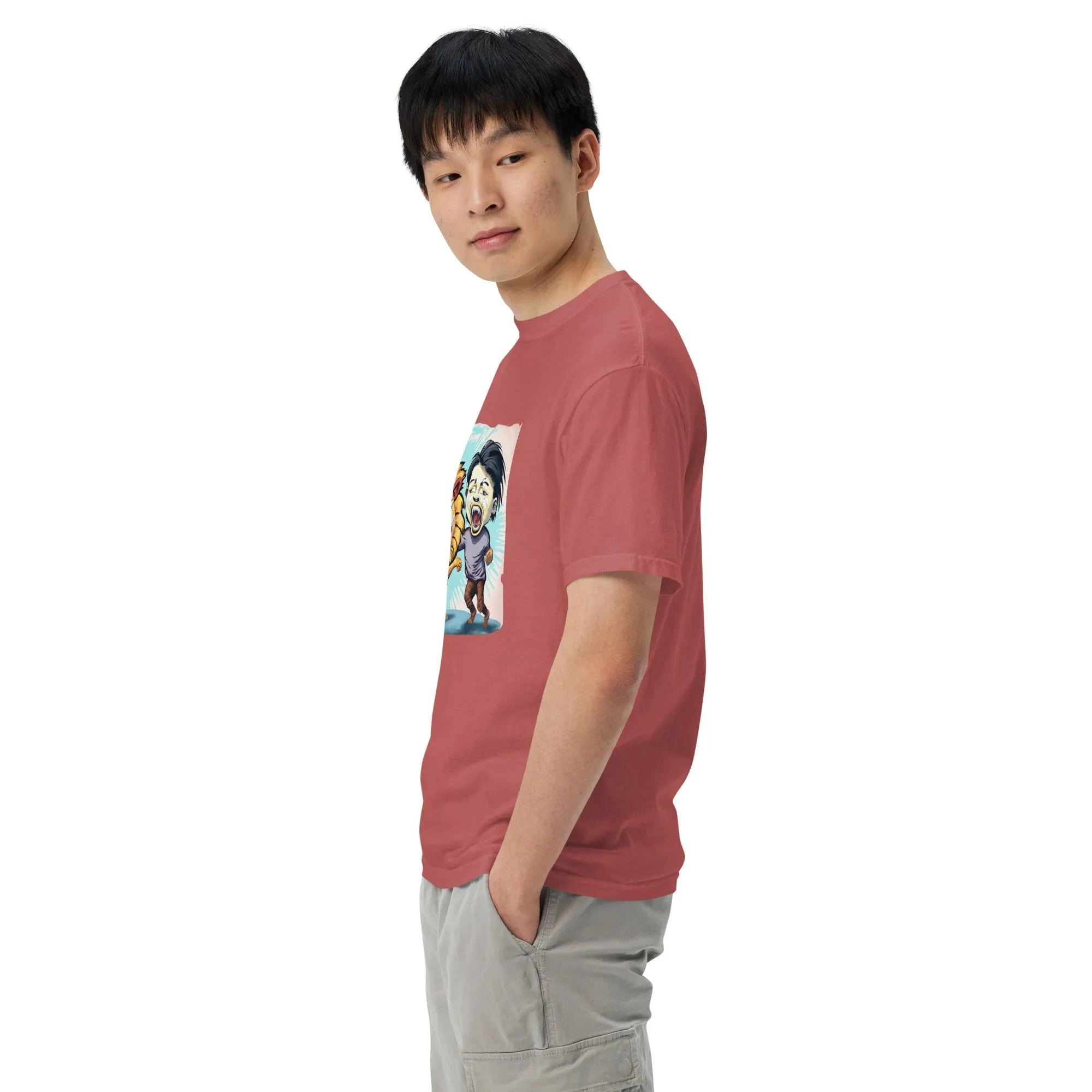 Breathable Heavy Tee: Garment-Dyed Comfort, All Genders