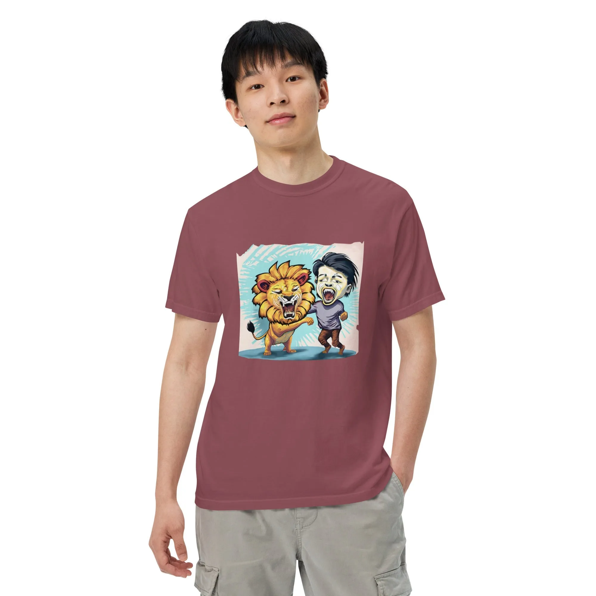 Breathable Heavy Tee: Garment-Dyed Comfort, All Genders