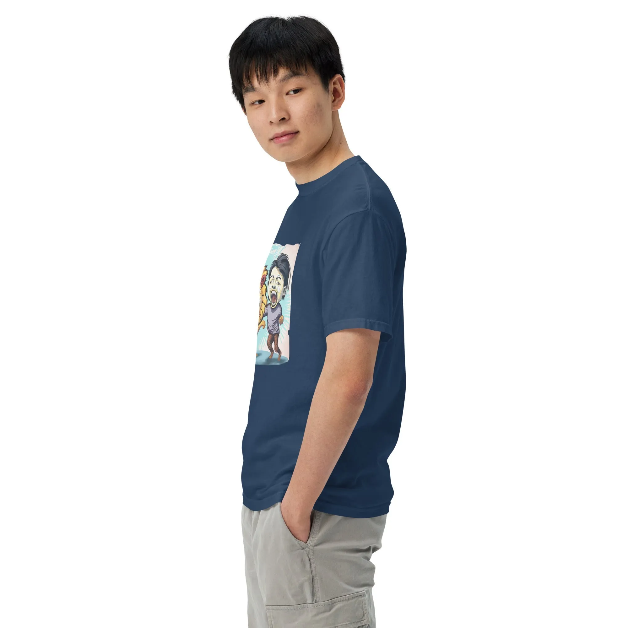 Breathable Heavy Tee: Garment-Dyed Comfort, All Genders