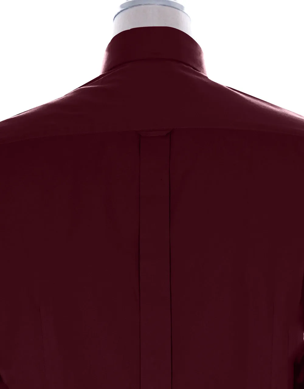 Burgundy Button Down Shirt