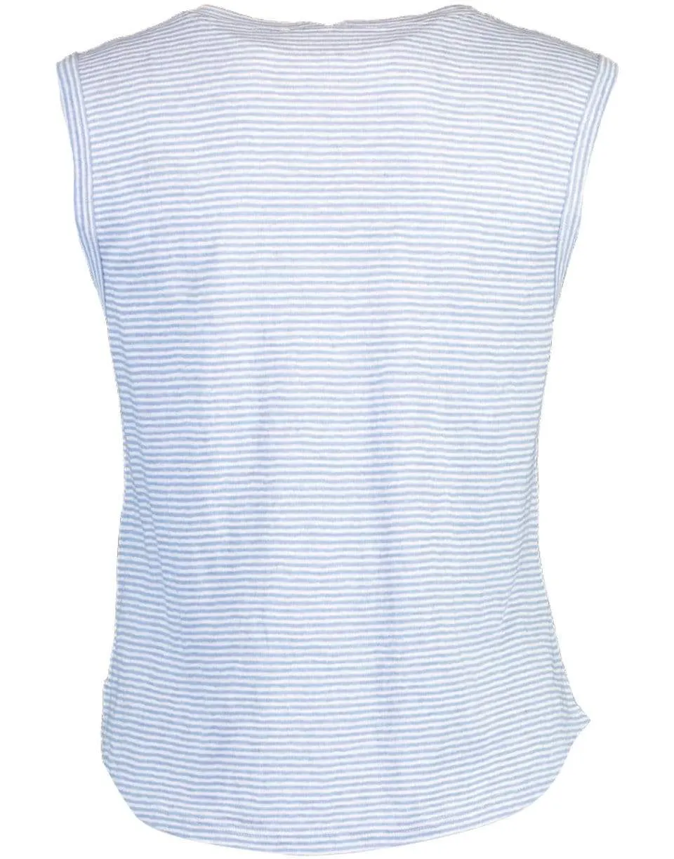 Chambray Multi Swingy Muscle Tank