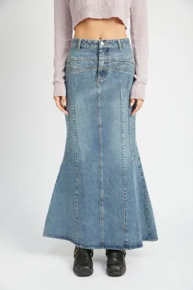 Champagne Problems Maxi Skirt