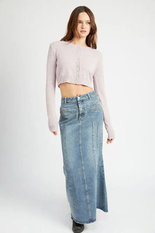 Champagne Problems Maxi Skirt
