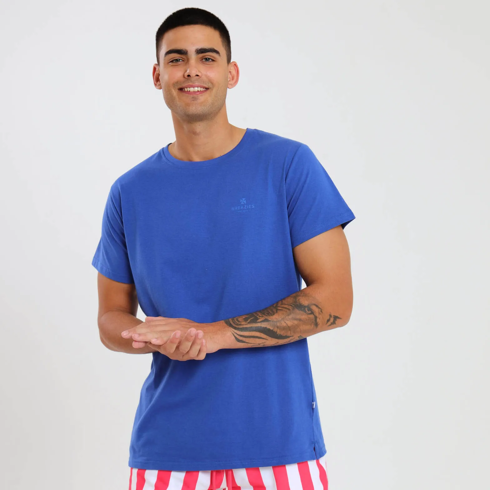 Cotton T-Shirt | Blue