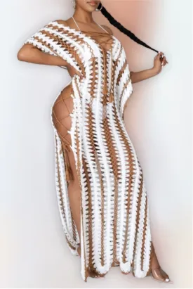 Crochet Cover Up Dress